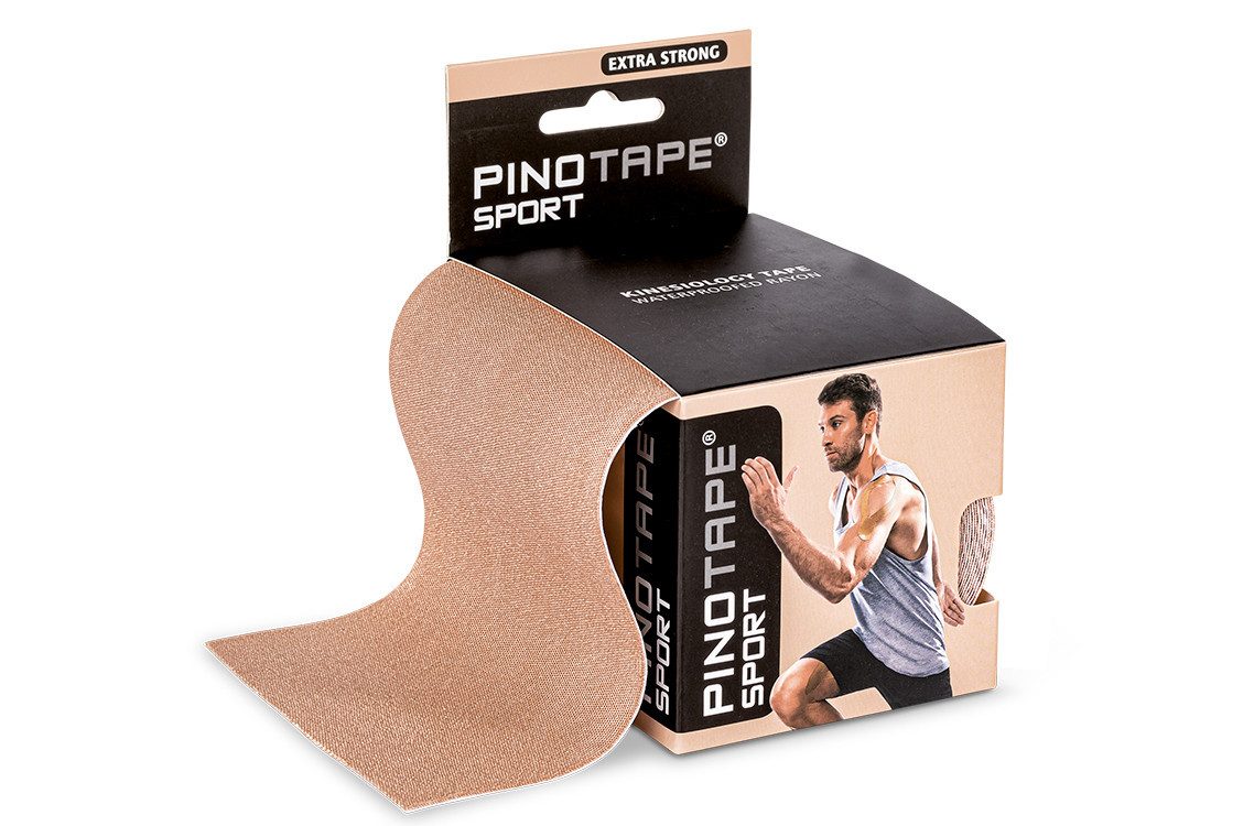 Pino Kinesiologie-Tape Pinotape Sport Tape XXL Light Beige 10 cm x 5 m (1-St)