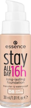 Essence Foundation stay ALL DAY 16h long-lasting, 3-tlg.