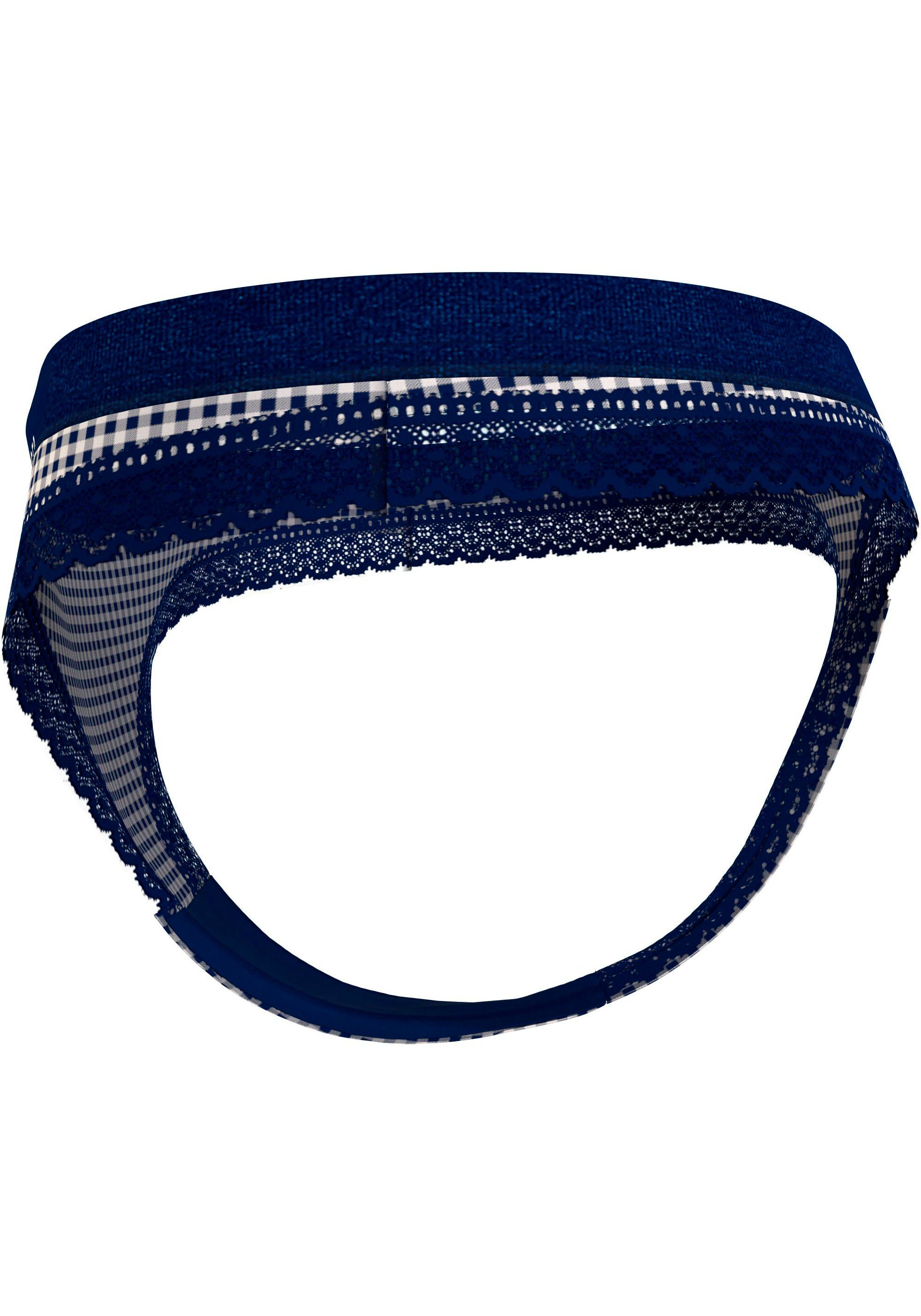 PRINT T-String Underwear am mit Hilfiger Tommy THONG Bund Logoschriftzug