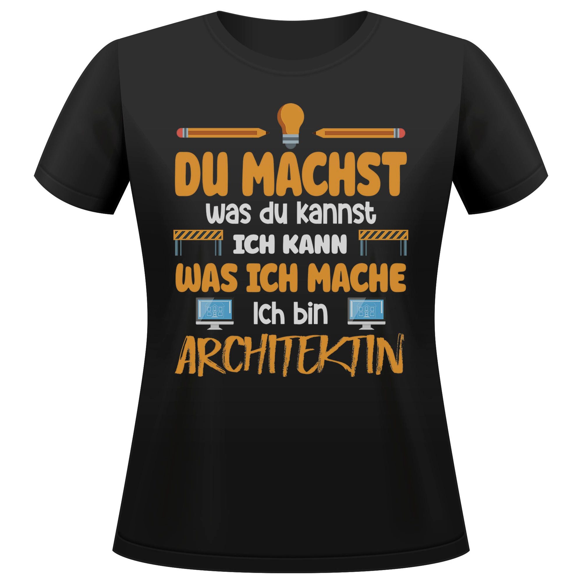 T-Shirt Architektin Geschenk Frauen Spruch Beruf Studium Abschluss