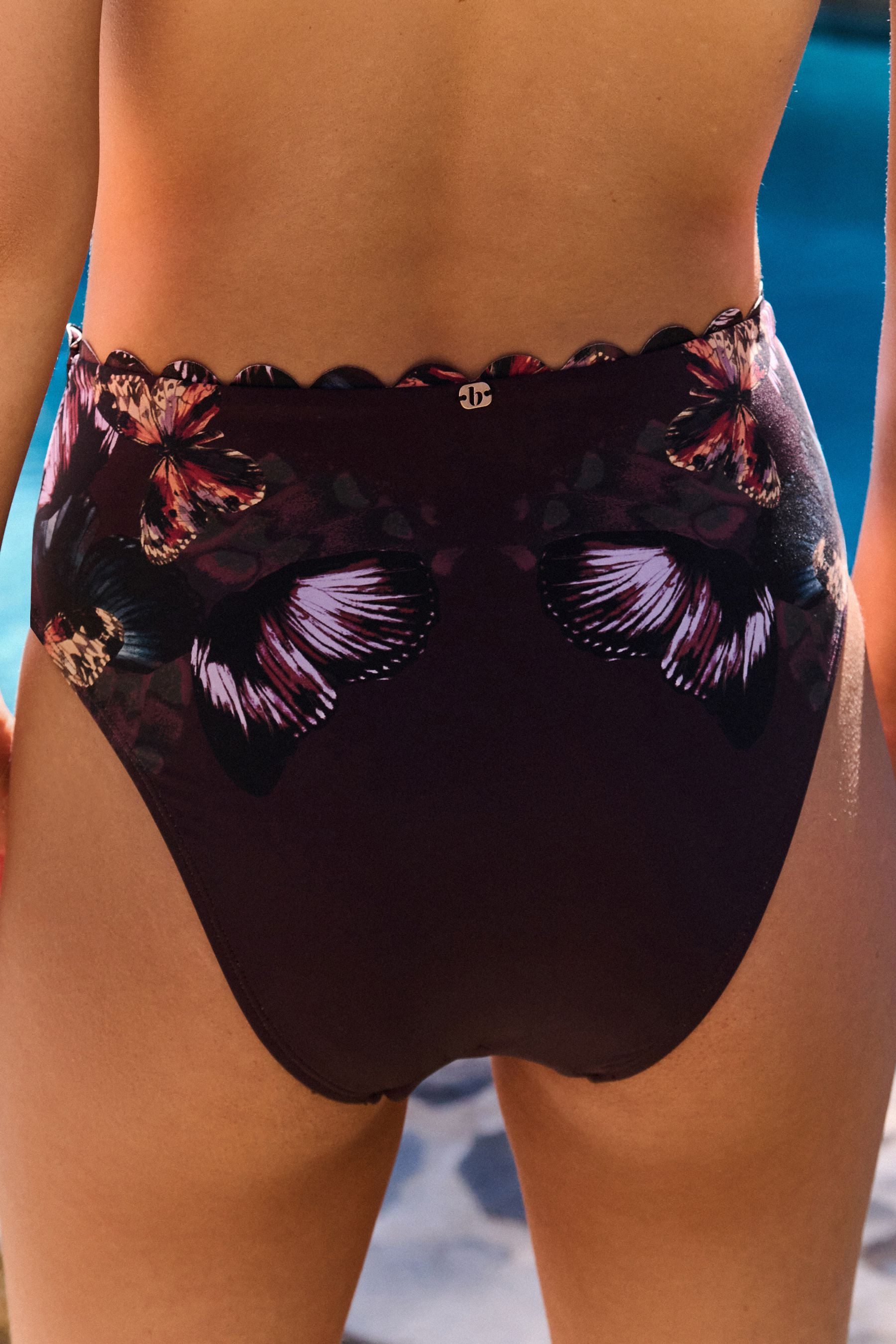 B by Ted Baker Bikini-Hose B By Ted Baker Bikinihose mit hohem Bund (1-St) – Bild 5 von 5
