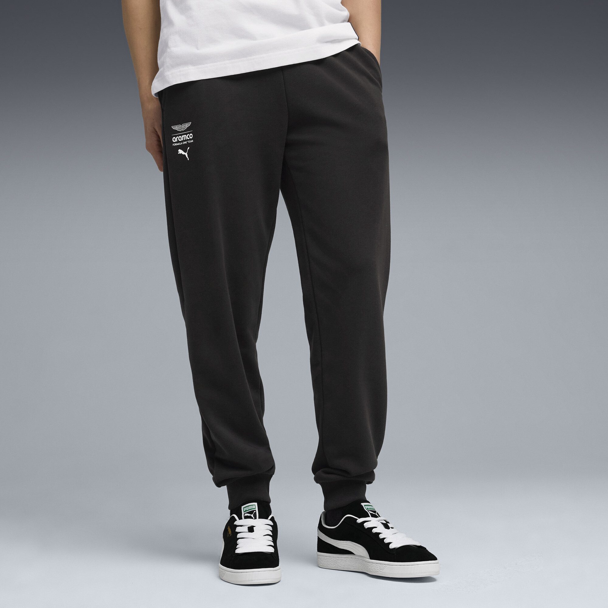 PUMA Sporthose PUMA x ASTON MARTIN ARAMCO F1® TEAM Essentials Jogginghose günstig online kaufen