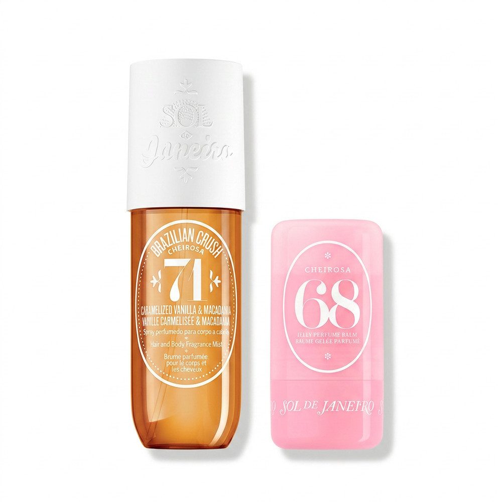 Sol de Janeiro Körperpflegeduft Sol de Janeiro Cheirosa 68 Jelly Balm und Cheirosa 71 Mist Duft Duo, Duft Duo zum Layern und für unterwegs
