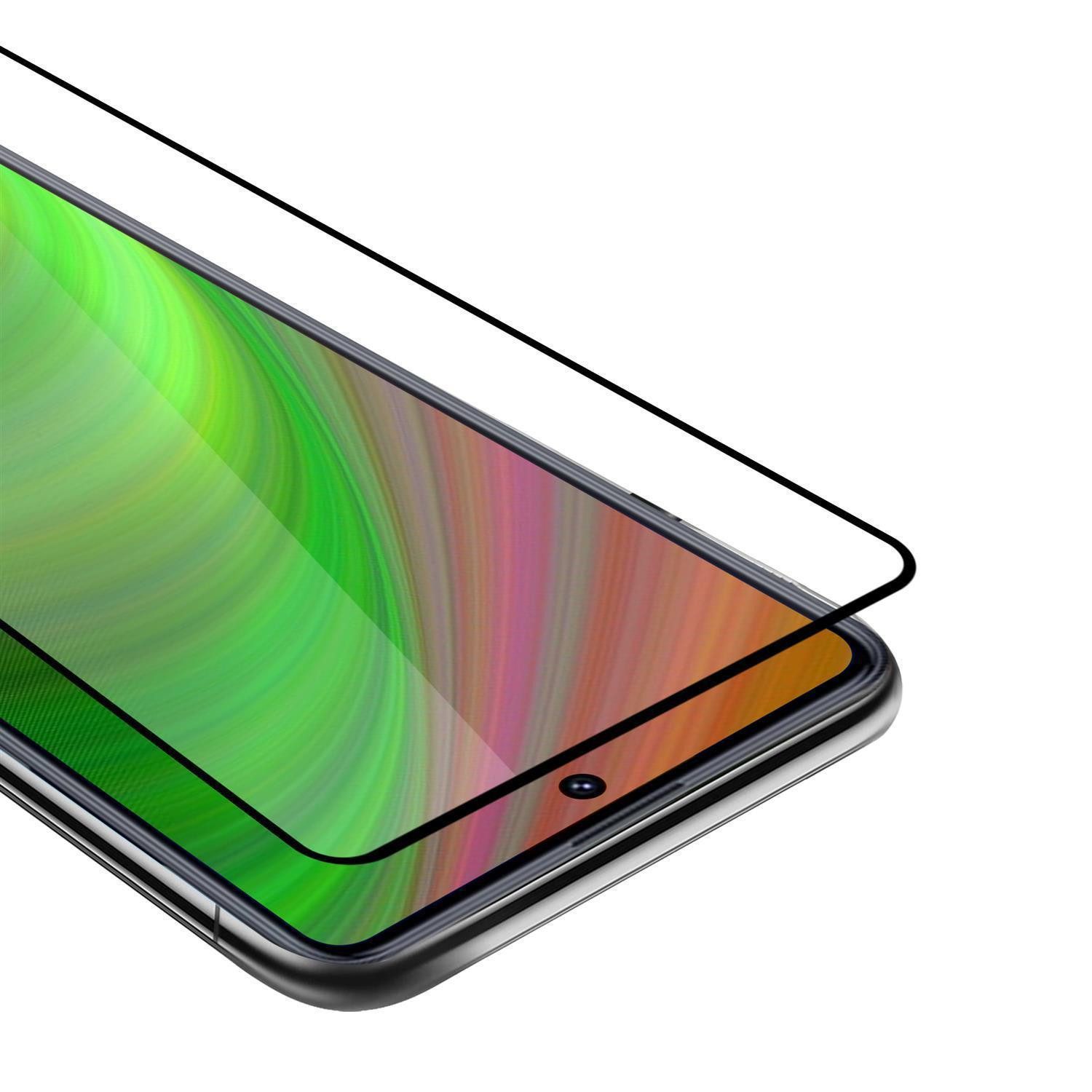 Cadorabo Schutzfolie für Samsung Galaxy S20 FE Schutzfolie, (1-St), Vollbild Schutzglas Panzer Folie (Tempered) Display Schutzfolie