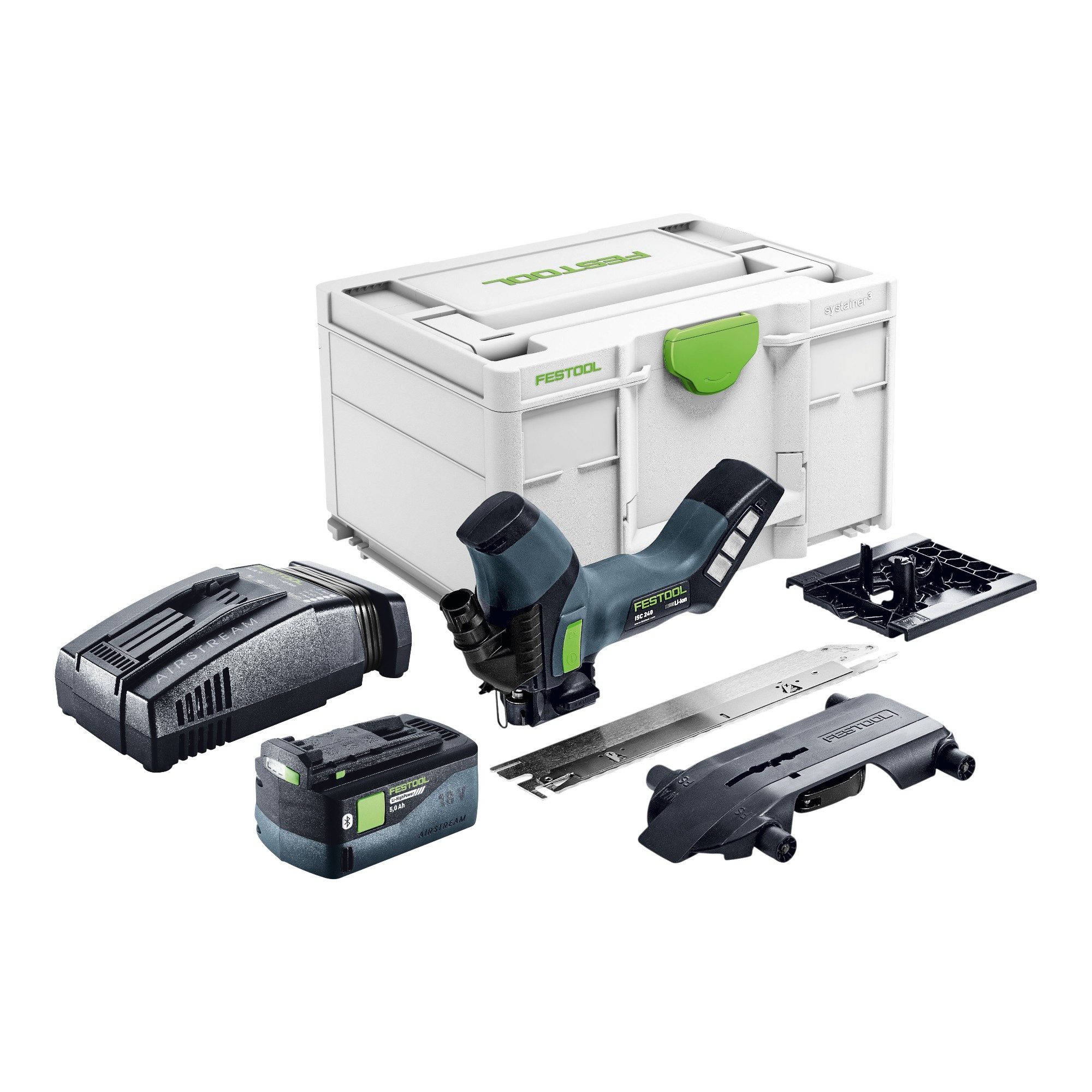 FESTOOL Akku-Säge ISC 240 EB-Basic Akku Dämmstoffsäge 18 V 240 mm + 1x Akku 5,0 Ah