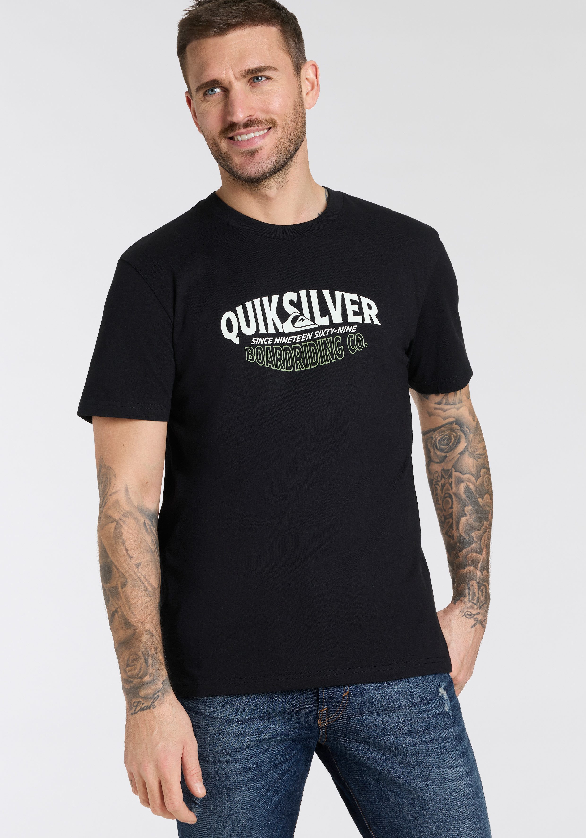 Quiksilver T-Shirt RUGGED SHORT SLEEVE TEE PACK YM (Packung, 2-tlg., 2er-Pa günstig online kaufen