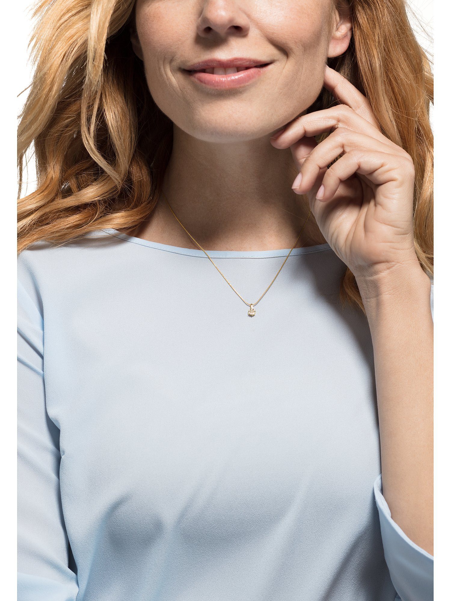 CHRIST Collier CHRIST Damen-Kette 7 Diam...