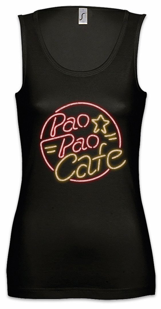 Tanktop Pao Pao Cafe Ärmelloses Damen T-Shirt Fatal Logo Symbol Sign Fury