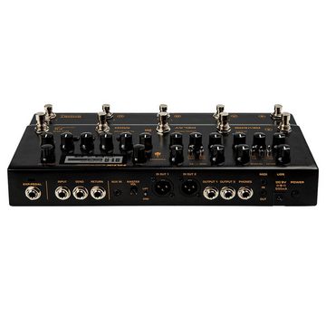 Nux E-Gitarre Trident Multi-Effektgerät, Amp-Modeler, für Gitarre, mit Klinkenkabel