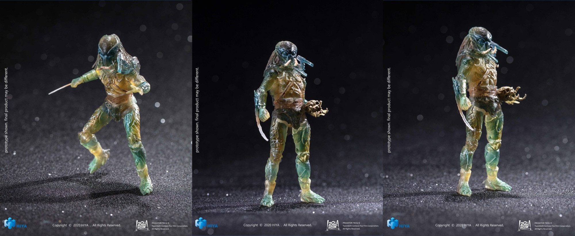 Hiya Toys Actionfigur PREDATORS ACTIVE CAMOUFLAGE TRACKER PX 1/18 SCALE ACTIONFIGUR
