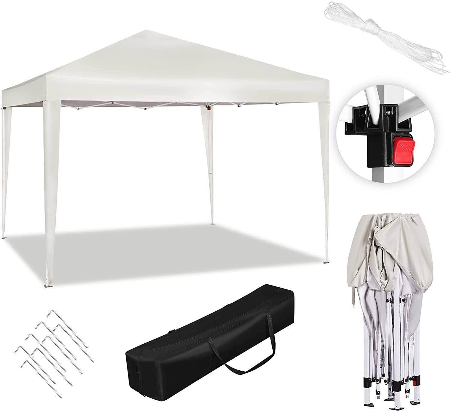 Woltu Faltpavillon, Pop-Up Pavillon aus Oxford günstig online kaufen