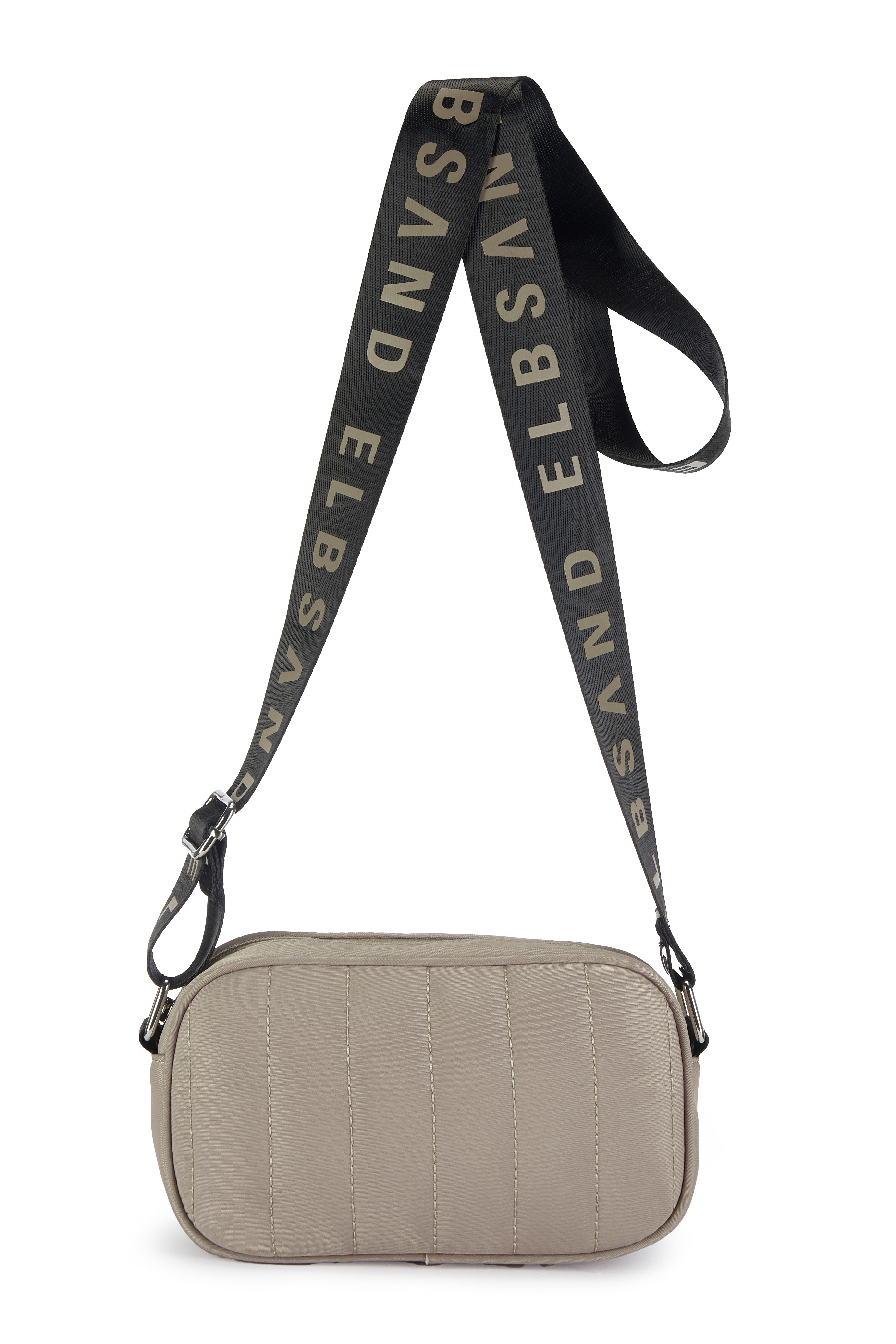 Elbsand Umhängetasche Minibag, Crossbody Bag, Damentasche, Schultertasche, Handtasche Damen zum Umhängen aus weichem Material mit Steppung VEGAN