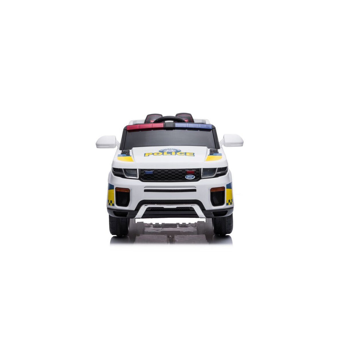 Wisam Elektro-Kinderauto Elektroauto BBH-021 Polizei Weiß