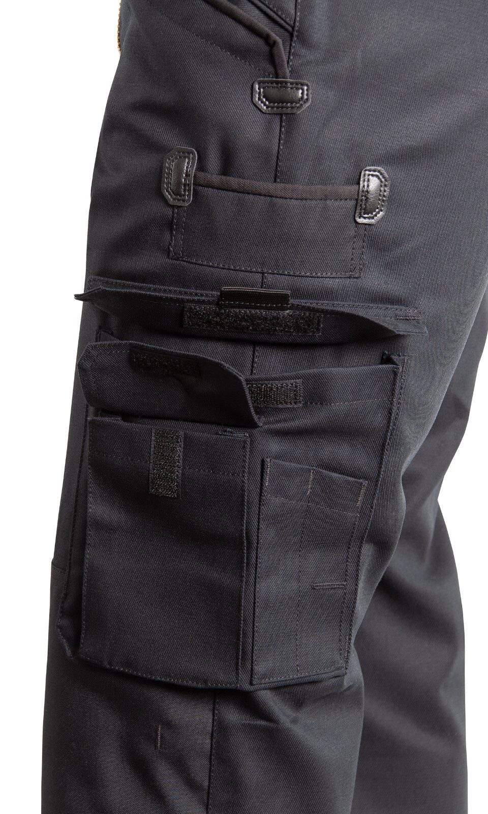 Oyster Arbeitshose Herren Twill Zunfthose schwarz o. Schlag Dachdecker Zimmermann robuste flexible Zunfthose Schreiner Tischler etc. – Bild 5 von 5