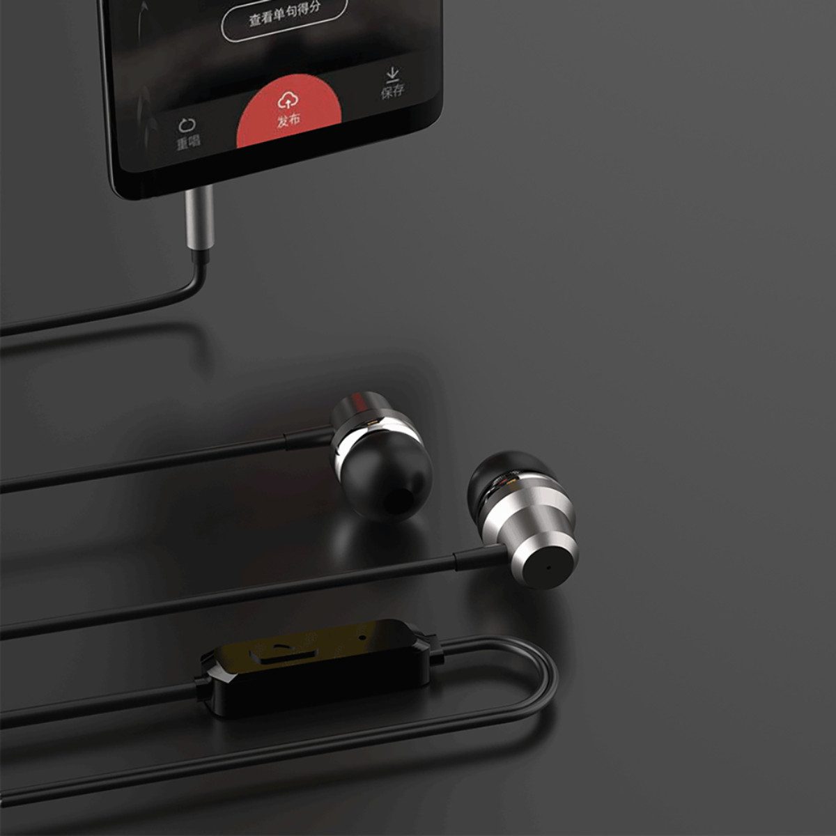 Dudao X10 Pro In-Ear-Kopfhörer (Kabelgebunden mit Mikrofon, Inline-Fernbedienung und 3,5 mm Stecker) – Bild 4 von 5