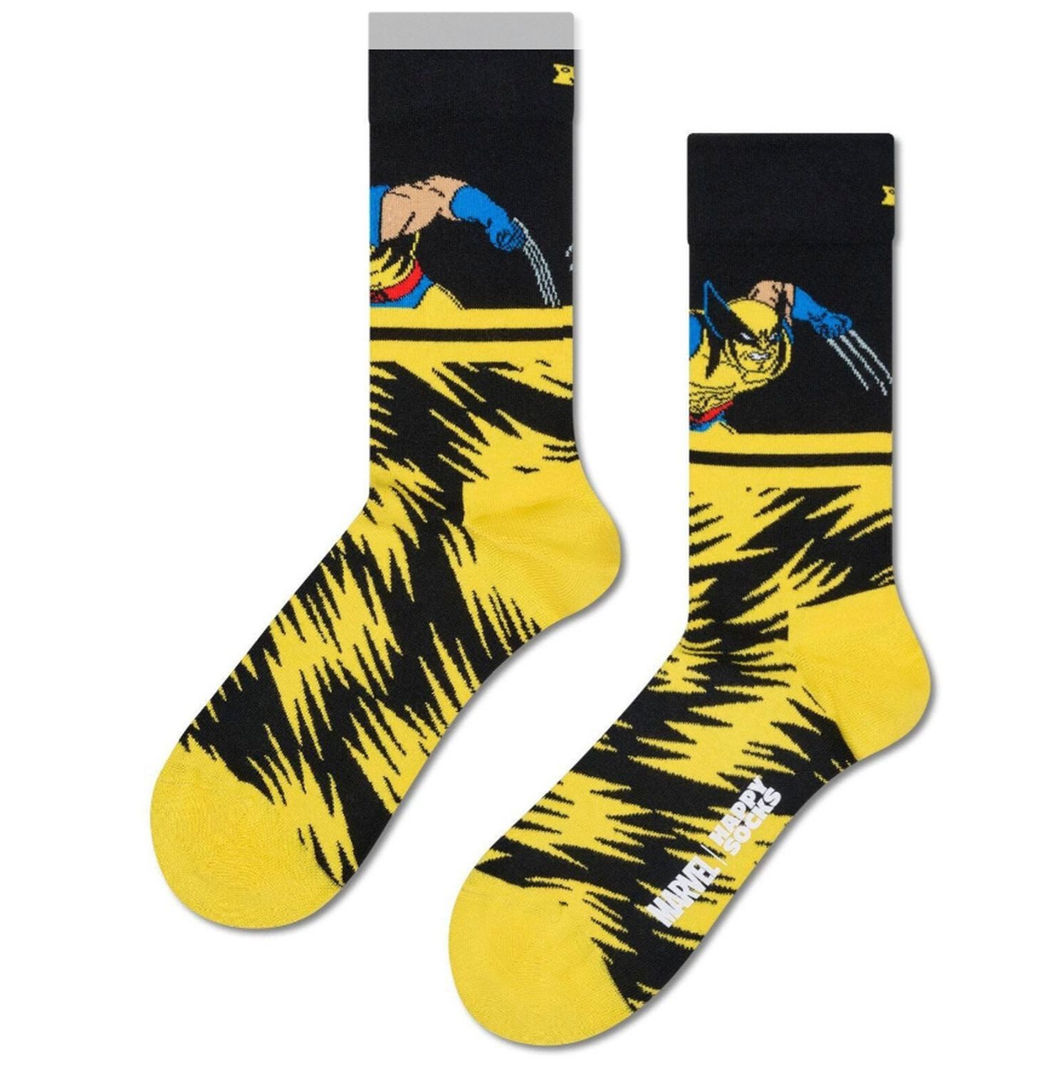 Freizeitsocken Happy Socks MARVEL Wolverine Socks