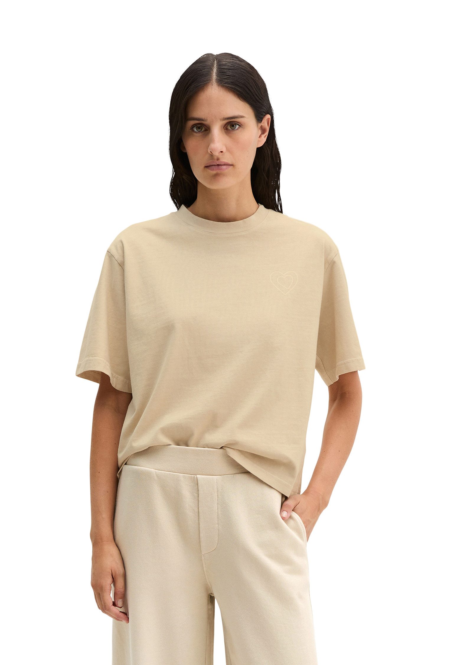 Marc O'Polo T-Shirt aus recycelter und Bio-Baumwolle