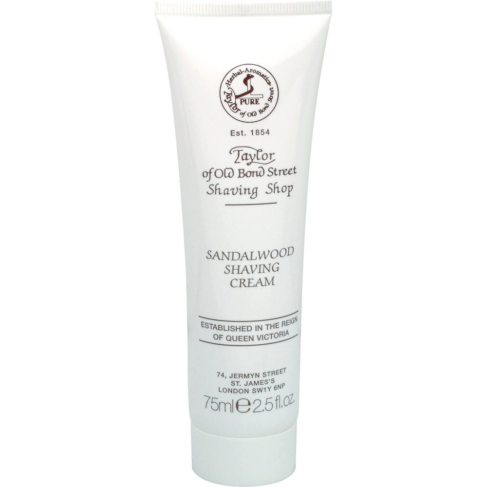 Taylor of Old Bond Street Rasierseife Sandelholz Rasiercreme Tube, 1-tlg.