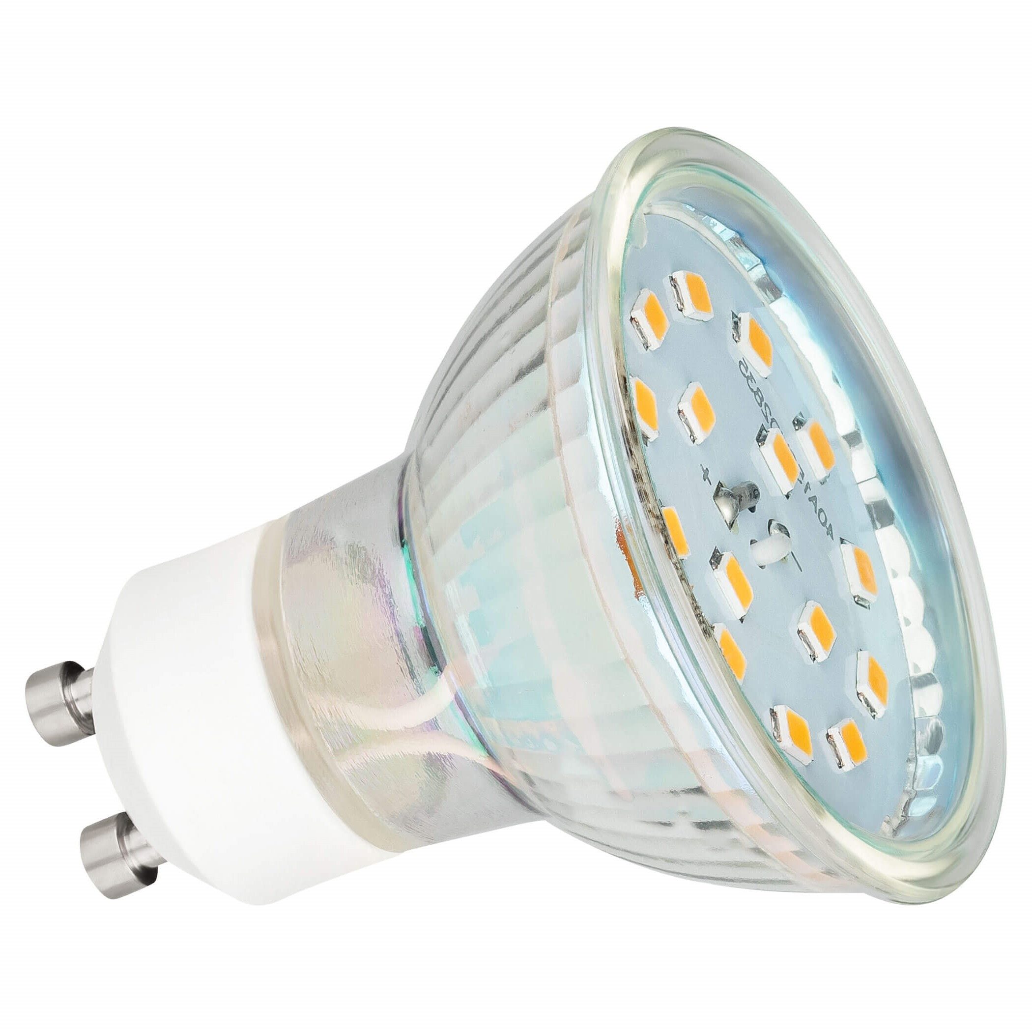 SEBSON LED-Leuchtmittel LED Lampe GU10 5W warmweiß 3000K 420lm 230V Leuchtmittel flimmerfrei, 1 St.