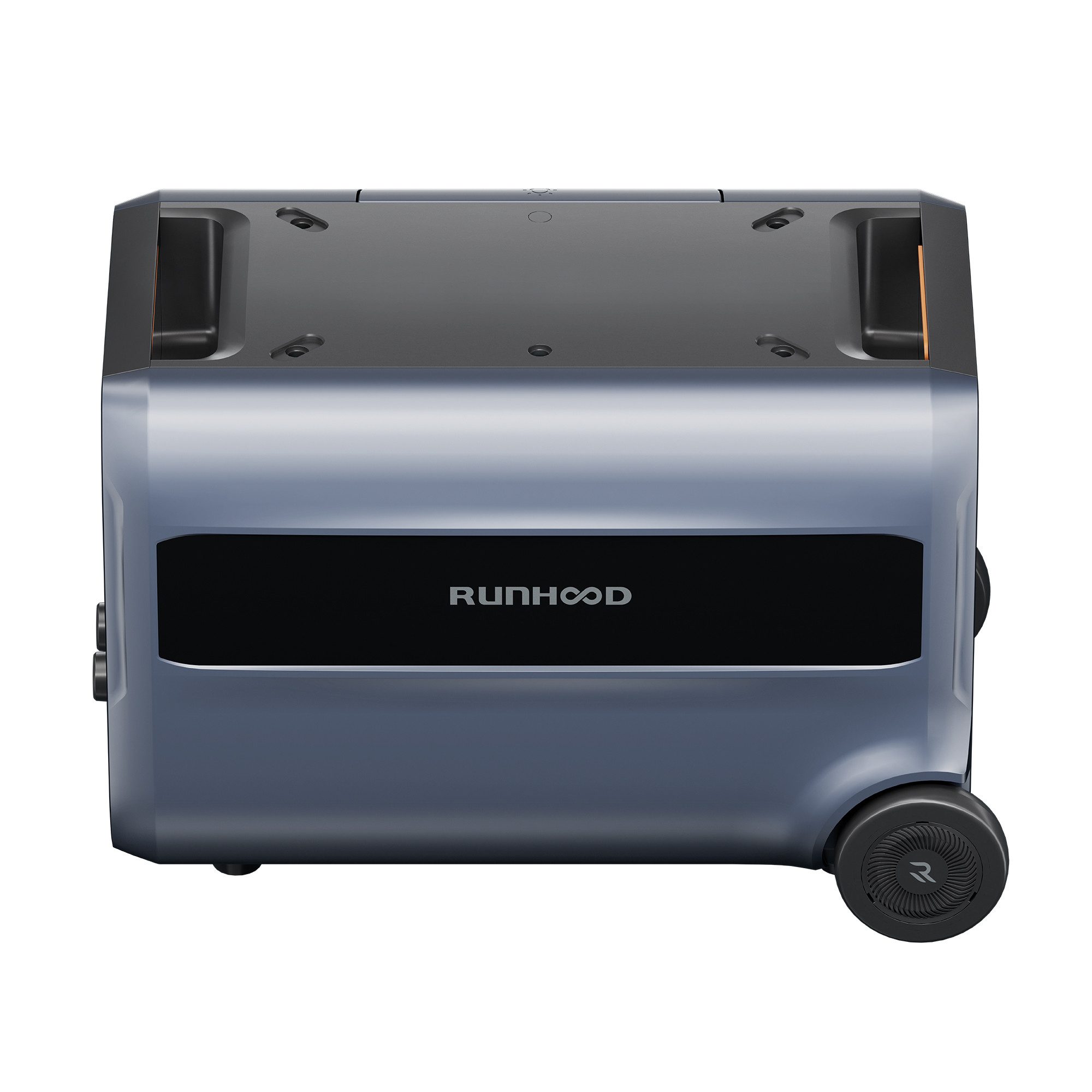 RUNHOOD Balcony Power Plant Runhood 2.4kWh Storage F2400, Expandable up to 19.2kWh, 1800 W, (LiFePO4, Runhood F2400), IP20, Mobile Power Station, Emergency Power Supply
