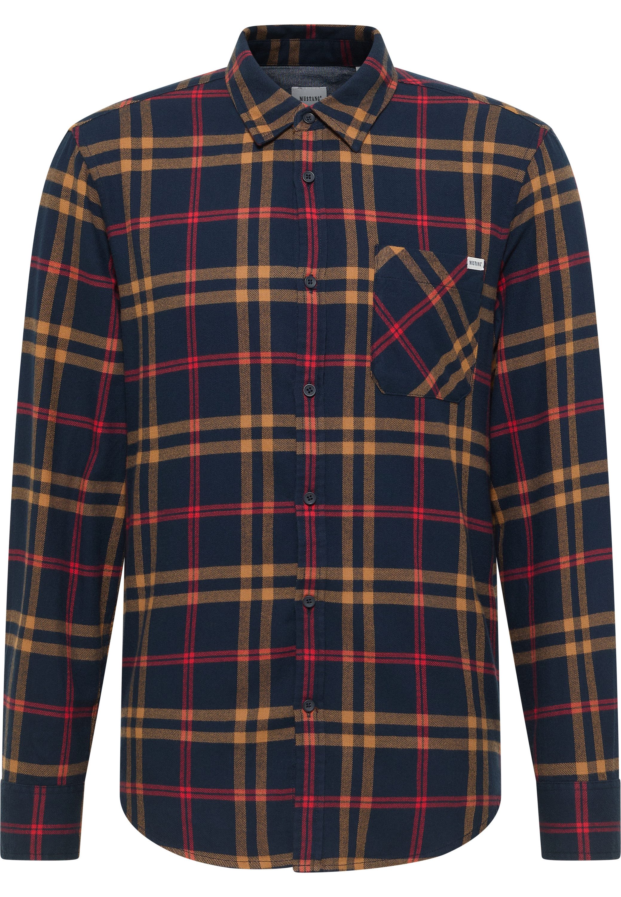 MUSTANG Langarmhemd Herren Style Eastbridge günstig online kaufen