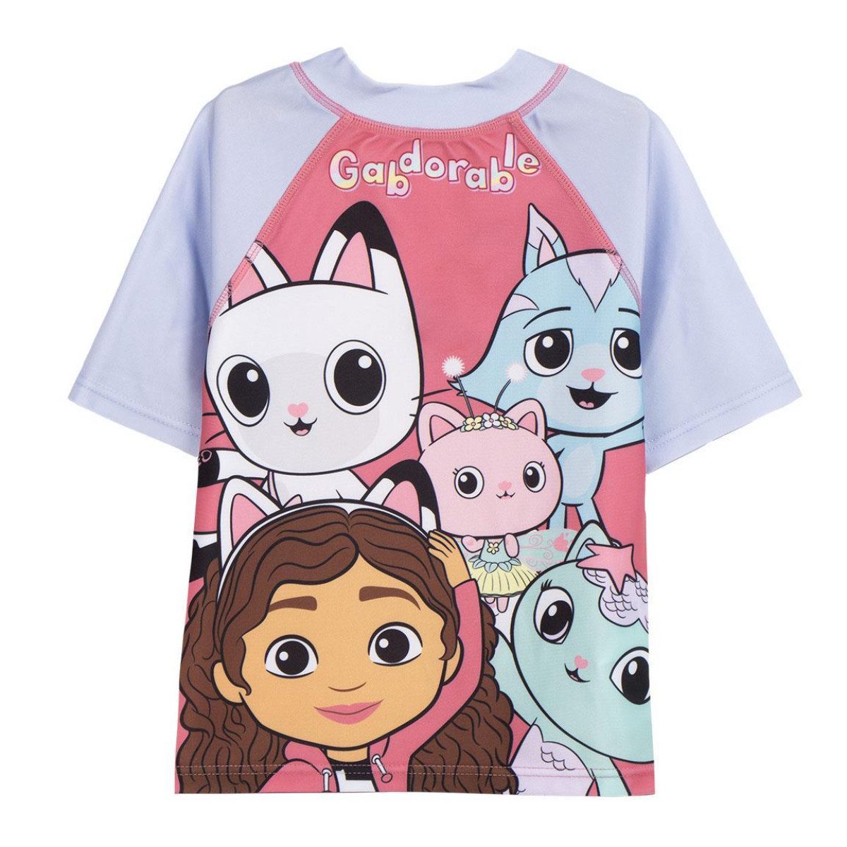 T-Shirt Kinder Schwimmshirt Mädchen Badeoberteil mit Lizenzmotiv