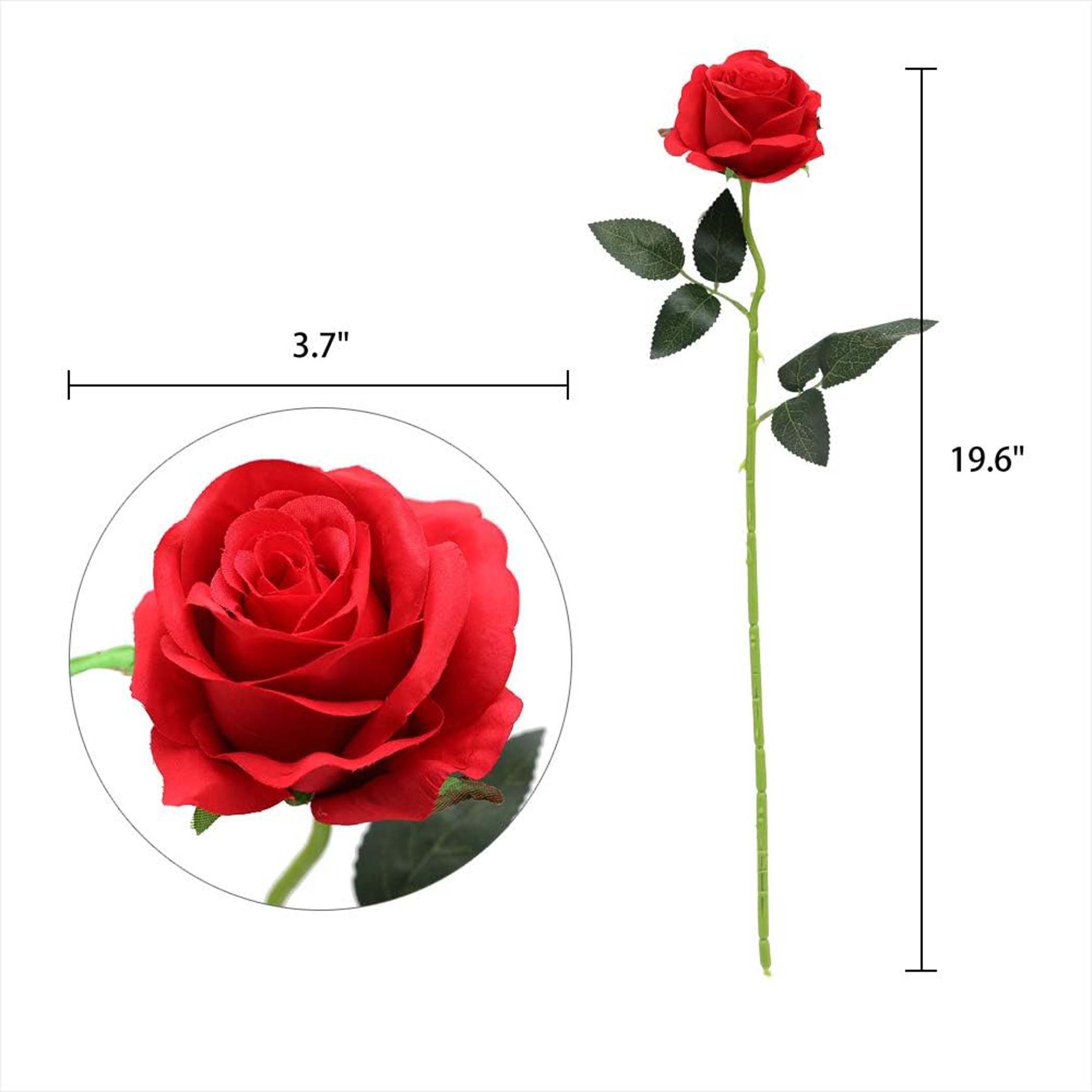 Kunstblumenstrauß künstliche Seidenrose Blume für Hochzeit günstig online kaufen