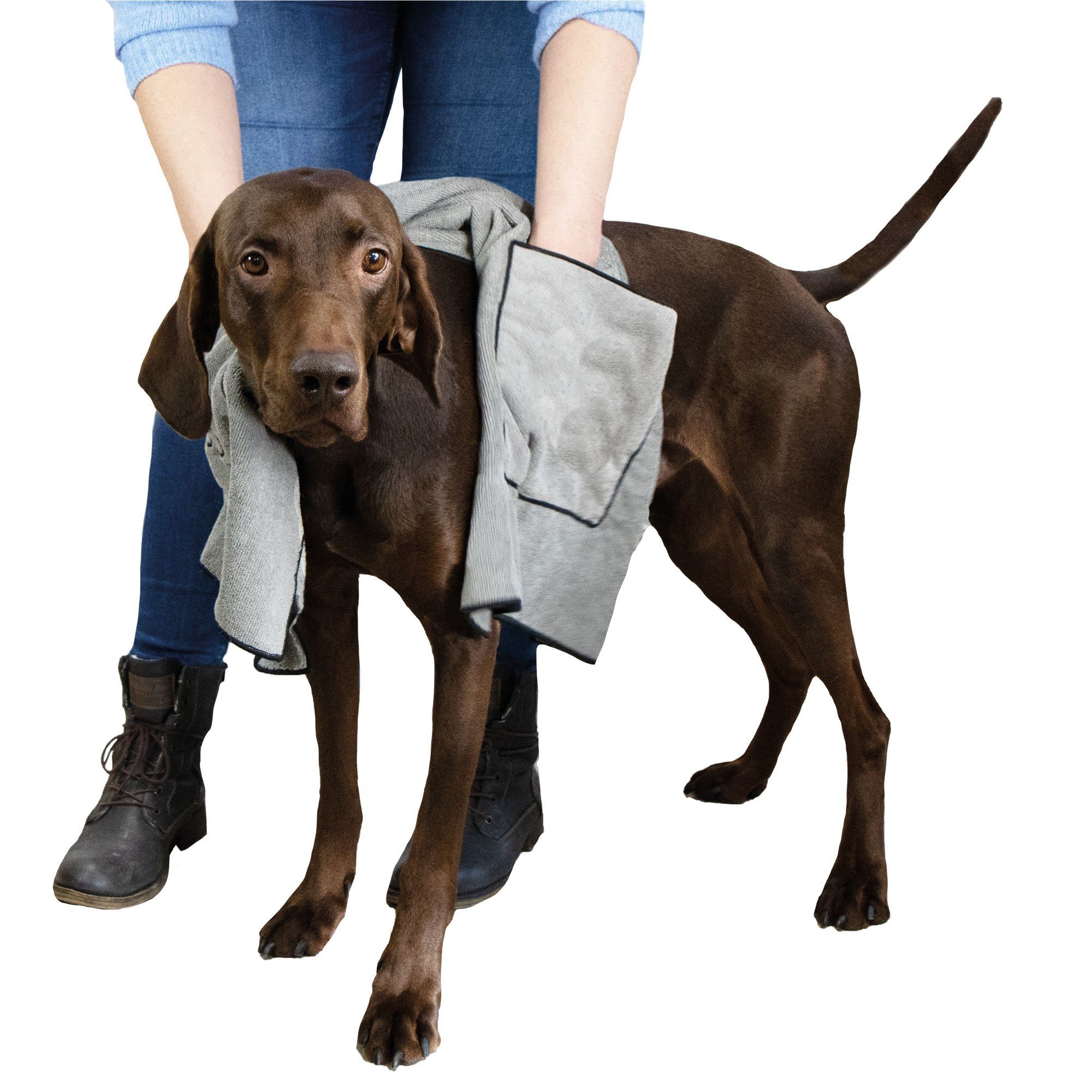 Nobby Hundehandtuch Mikrofaser Hundehandtuch für den Hund, Microfaser (1-St), schnell trocknet
