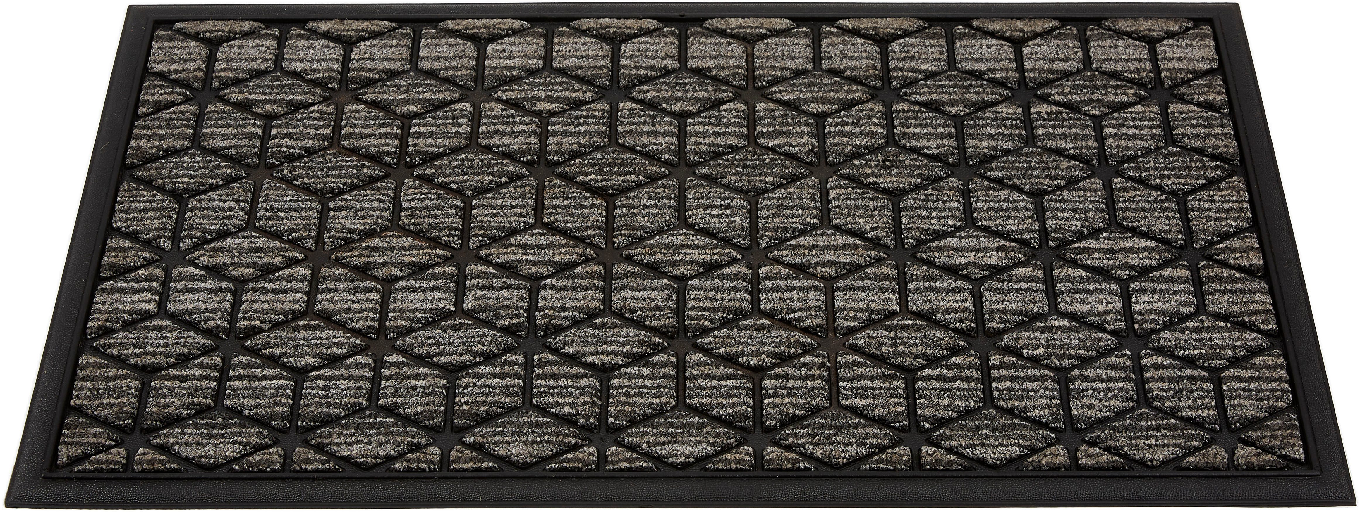 ASTRA Fußmatte Border Graphic, rechteckig, Höhe: 8 mm, Türmatte, Schmutzfangmatte, rutschfest, in und Outdoor