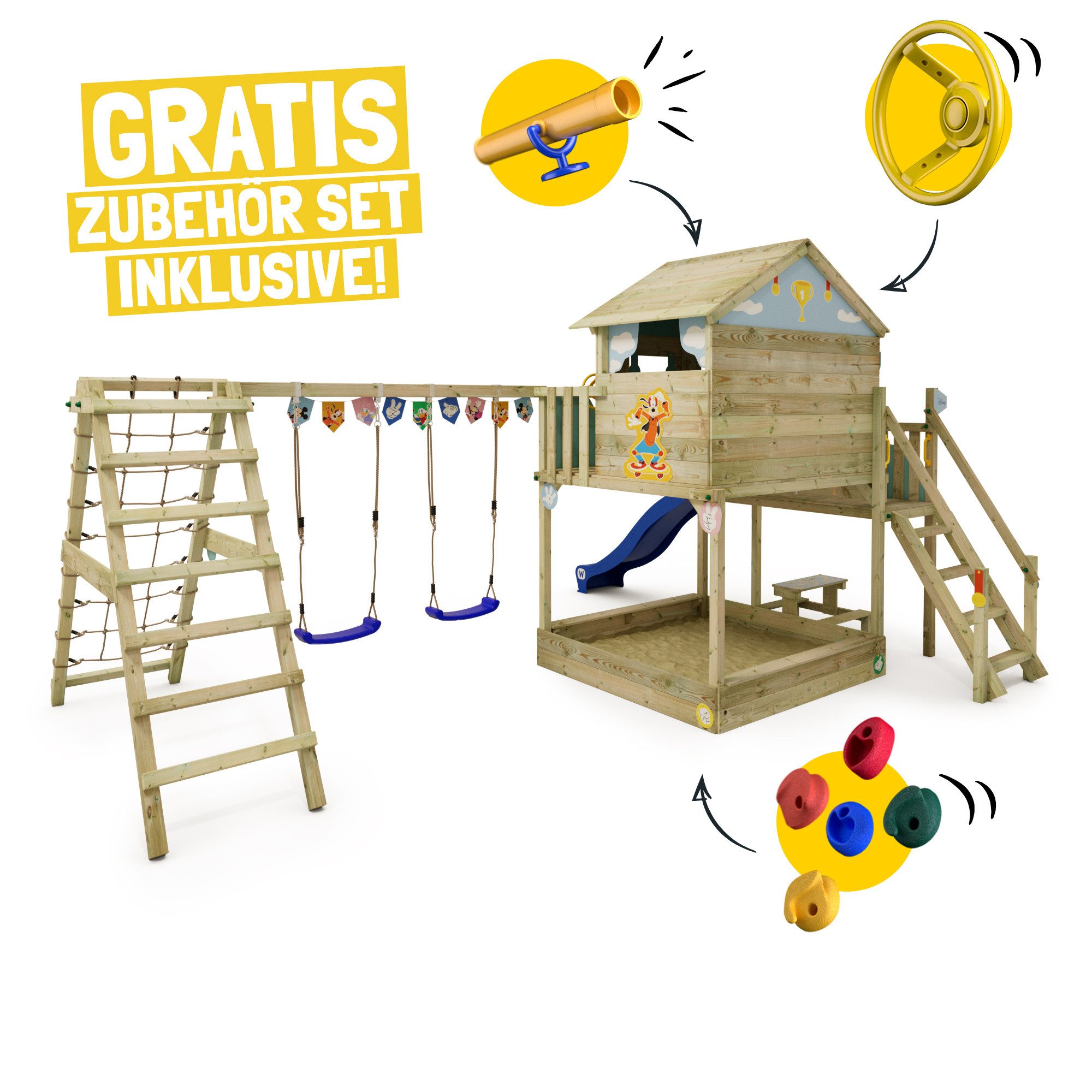 Wickey Spielturm Disney Saga – Magischer günstig online kaufen