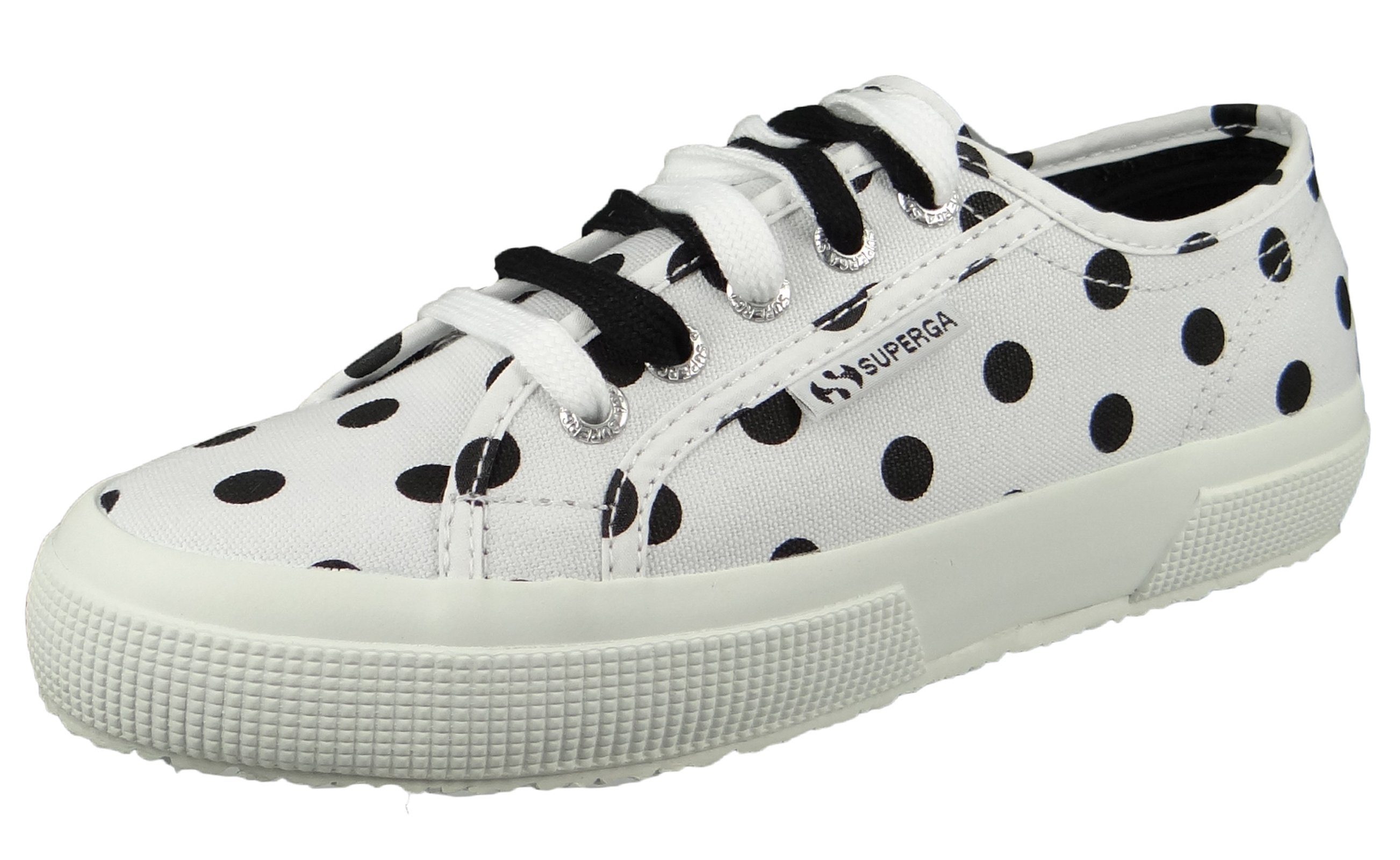 Superga S61172W-2750 A3Y white-black dots Sneaker