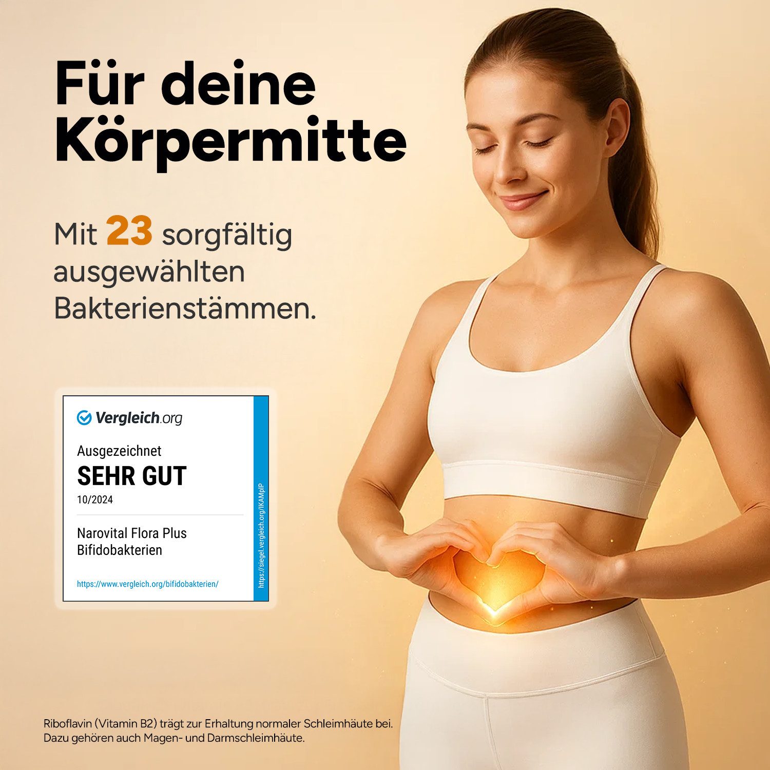 NaroVital Flora Plus Kulturen komplex 23 Bakterienstämme für den Darm - 60 Kapseln, 60 St.
