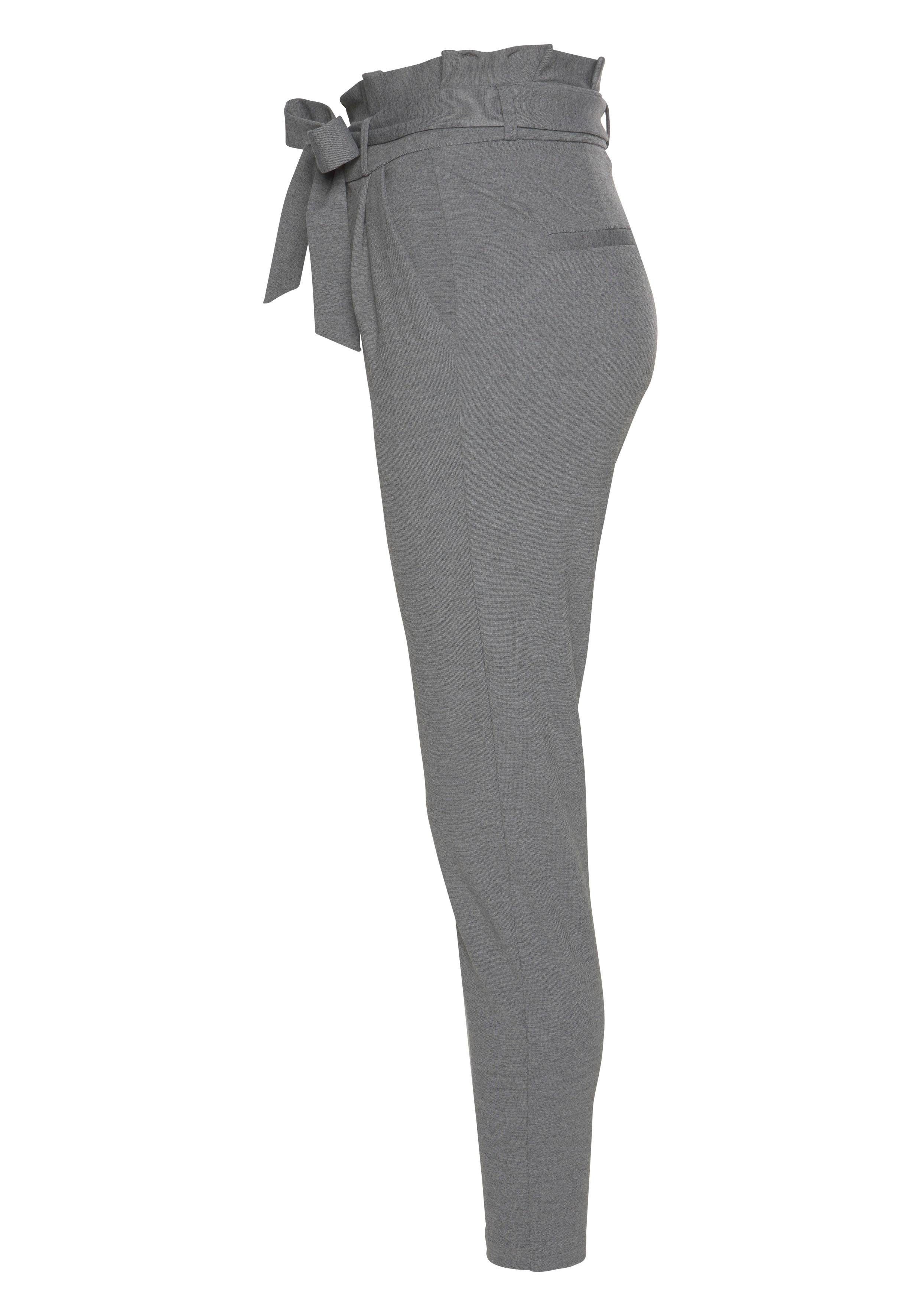 Vero Moda Jogger Pants medium melange VMEVA grey PAPERBAG