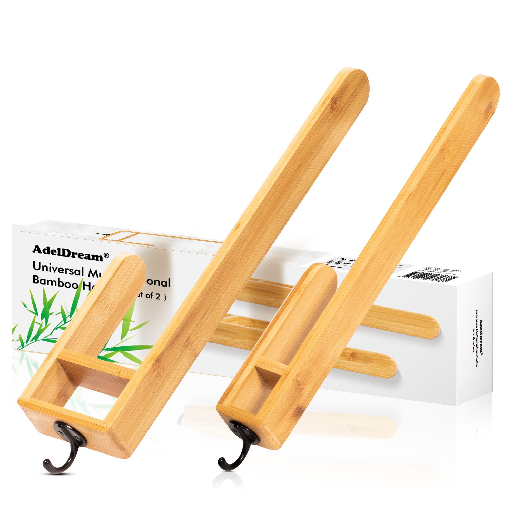 AdelDream Handtuchhalter AdelDream Badezimmer Handtuchhalter aus Bambus günstig online kaufen