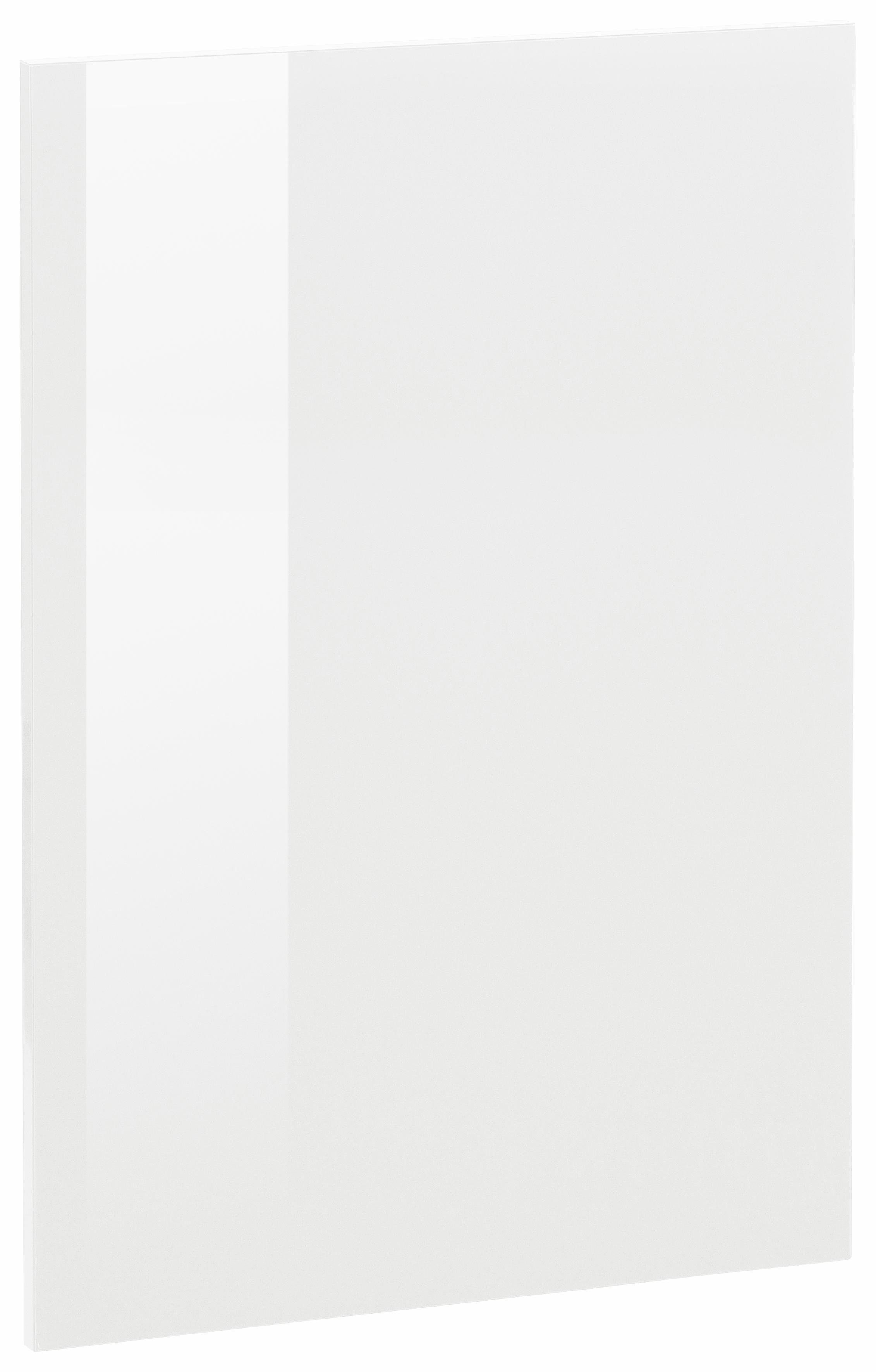 OPTIFIT Bern, Höhe teilintegrierbaren 57,2 Einbaugeschirrspüler, Frontblende für cm Hochglanz weiß