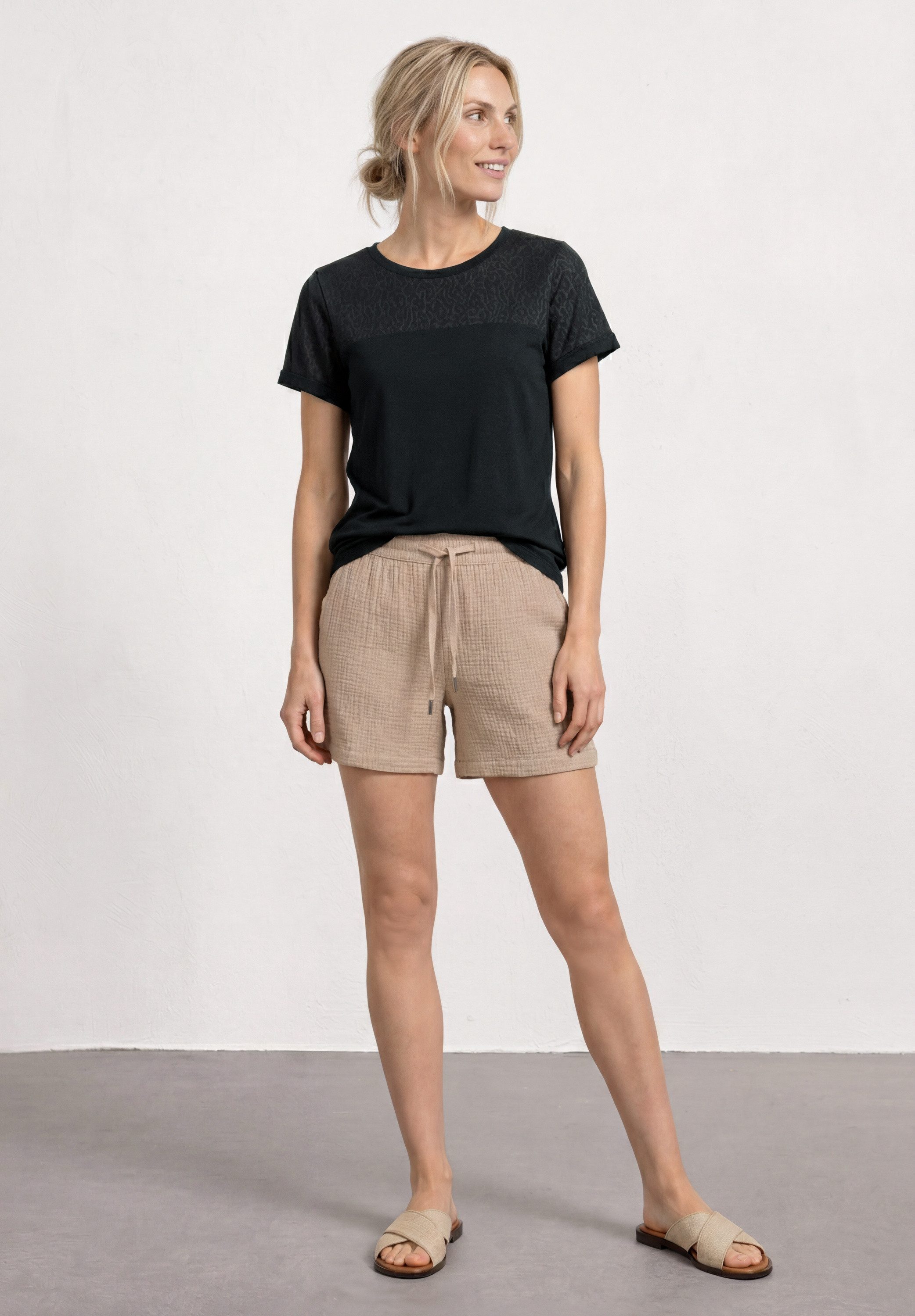 STREET ONE T-Shirt mit Rundhalsausschnitt – Bild 3 von 5