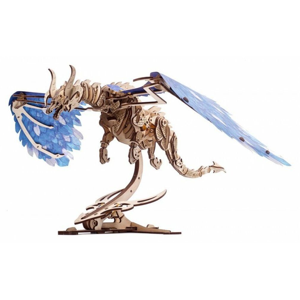 UGEARS 3D-Puzzle 3D-Puzzle Windstorm Dragon 320 Teile, Puzzleteile