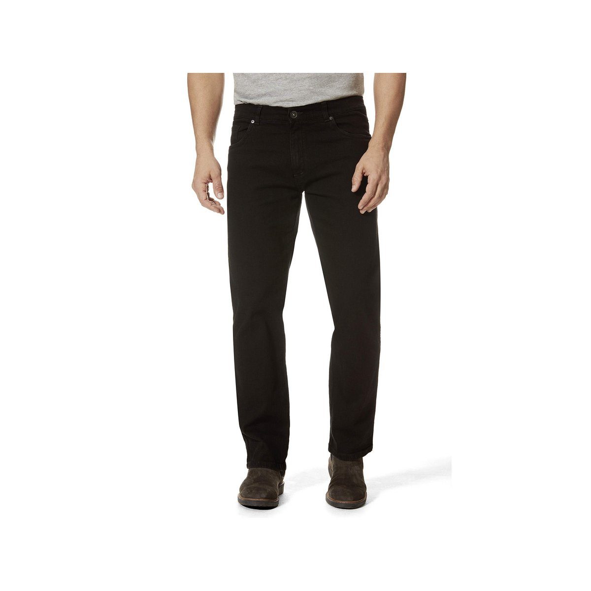 schwarz 5-Pocket-Jeans Men (1-tlg) Stooker