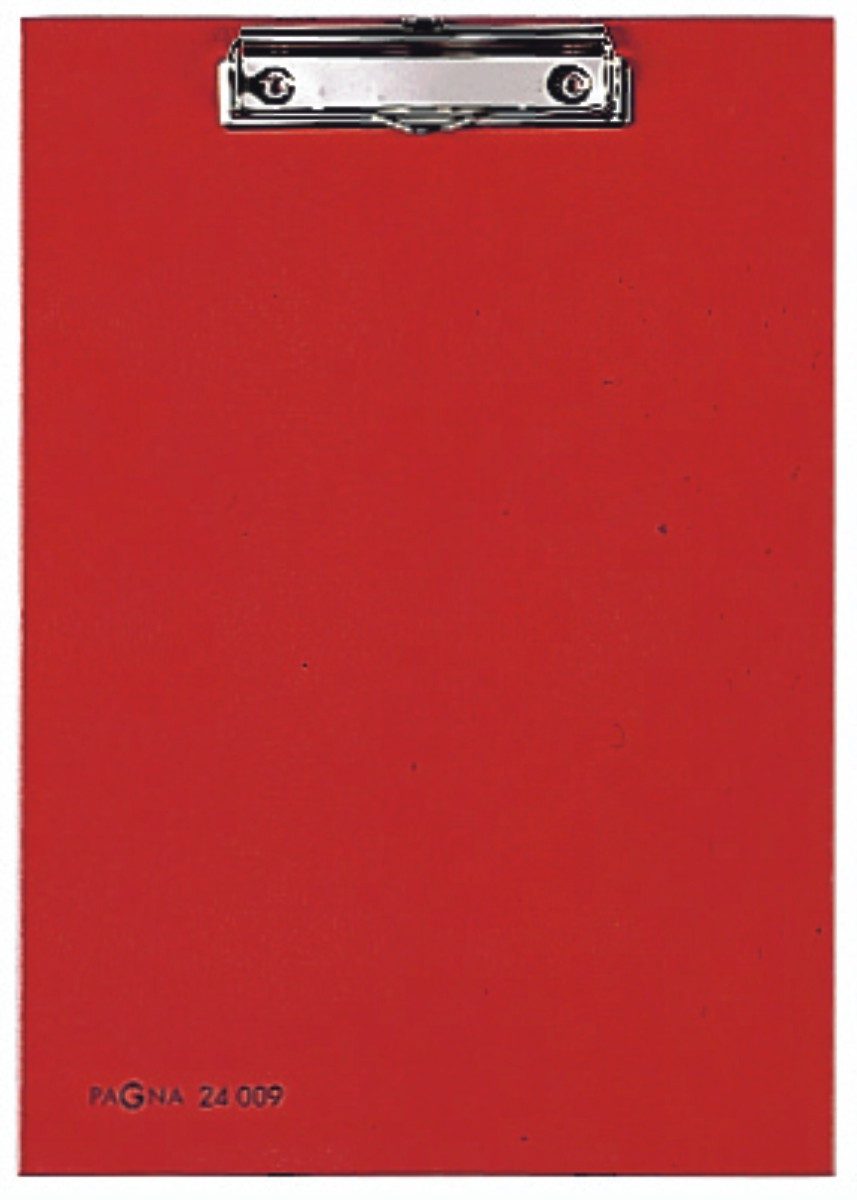 Schreibmappe Klemmbrett A4 Color rot.