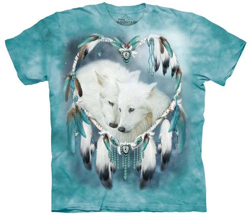 The Mountain T-Shirt Wolf Heart