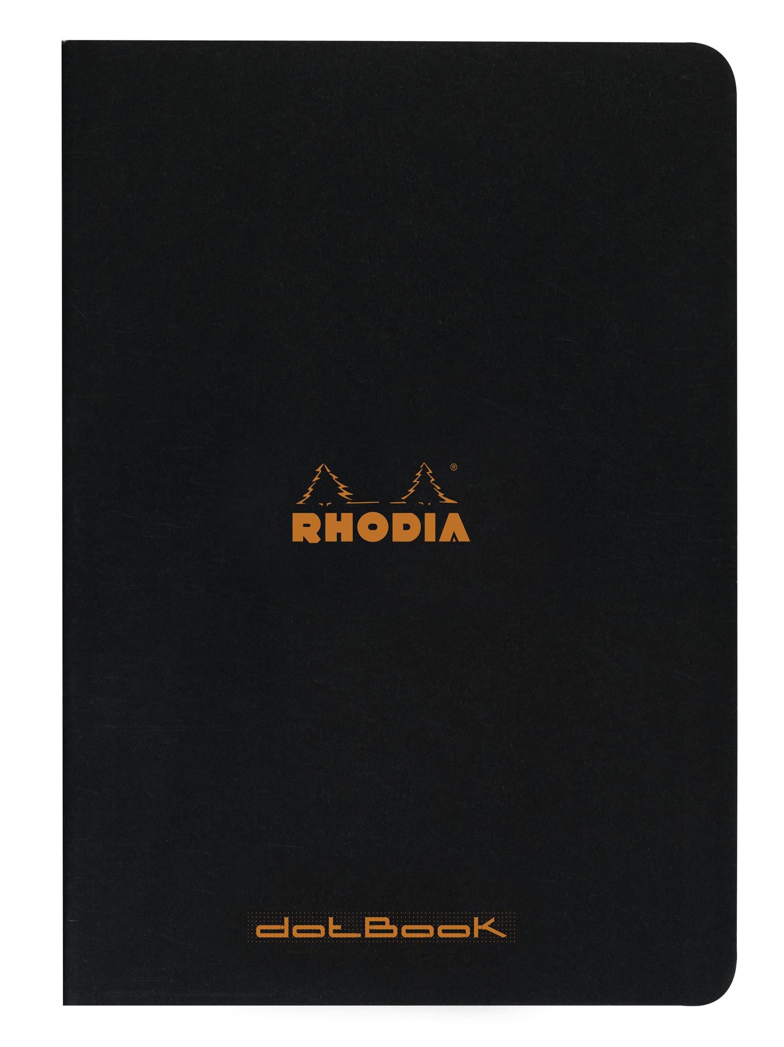 Rhodia Notizheft Rhodia Notizheft A4 Dot 48Bl schwarz