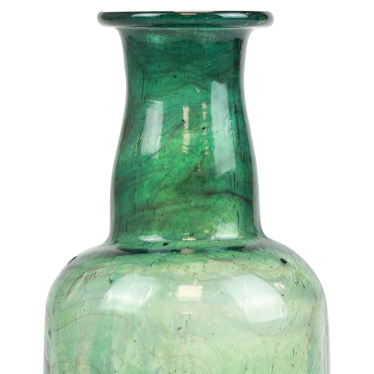 Florists Products Tischvase Rustikale Glasvase für Blumen und Trockenfloristik