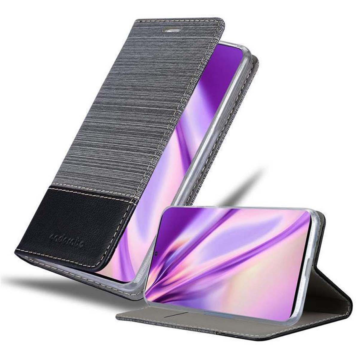 Cadorabo Handyhülle für Samsung Galaxy S20 PLUS Hülle Samsung Galaxy S20 PLUS, Klappbare Handy Schutzhülle - Hülle - mit Standfunktion und Kartenfach