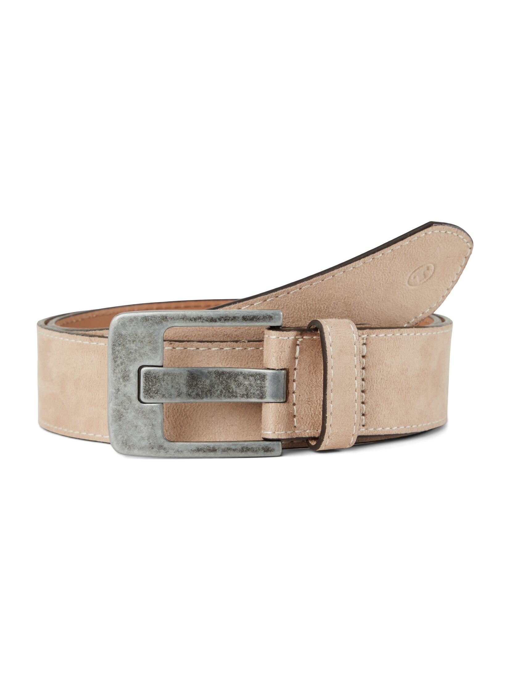 TOM TAILOR Ledergürtel Belts TTLUCY Velourledergürtel günstig online kaufen