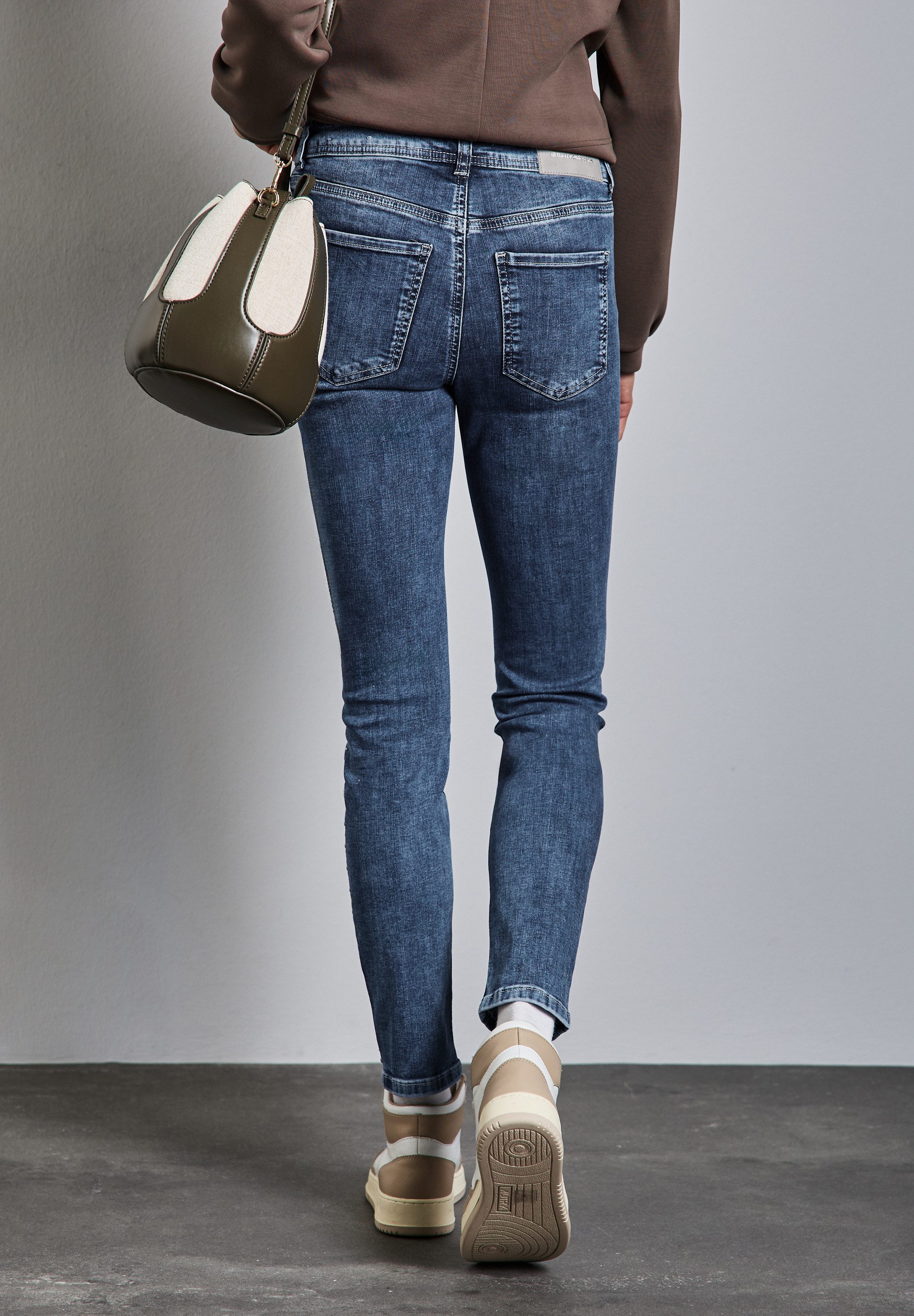STREET ONE Slim-fit-Jeans Style YORK mit günstig online kaufen