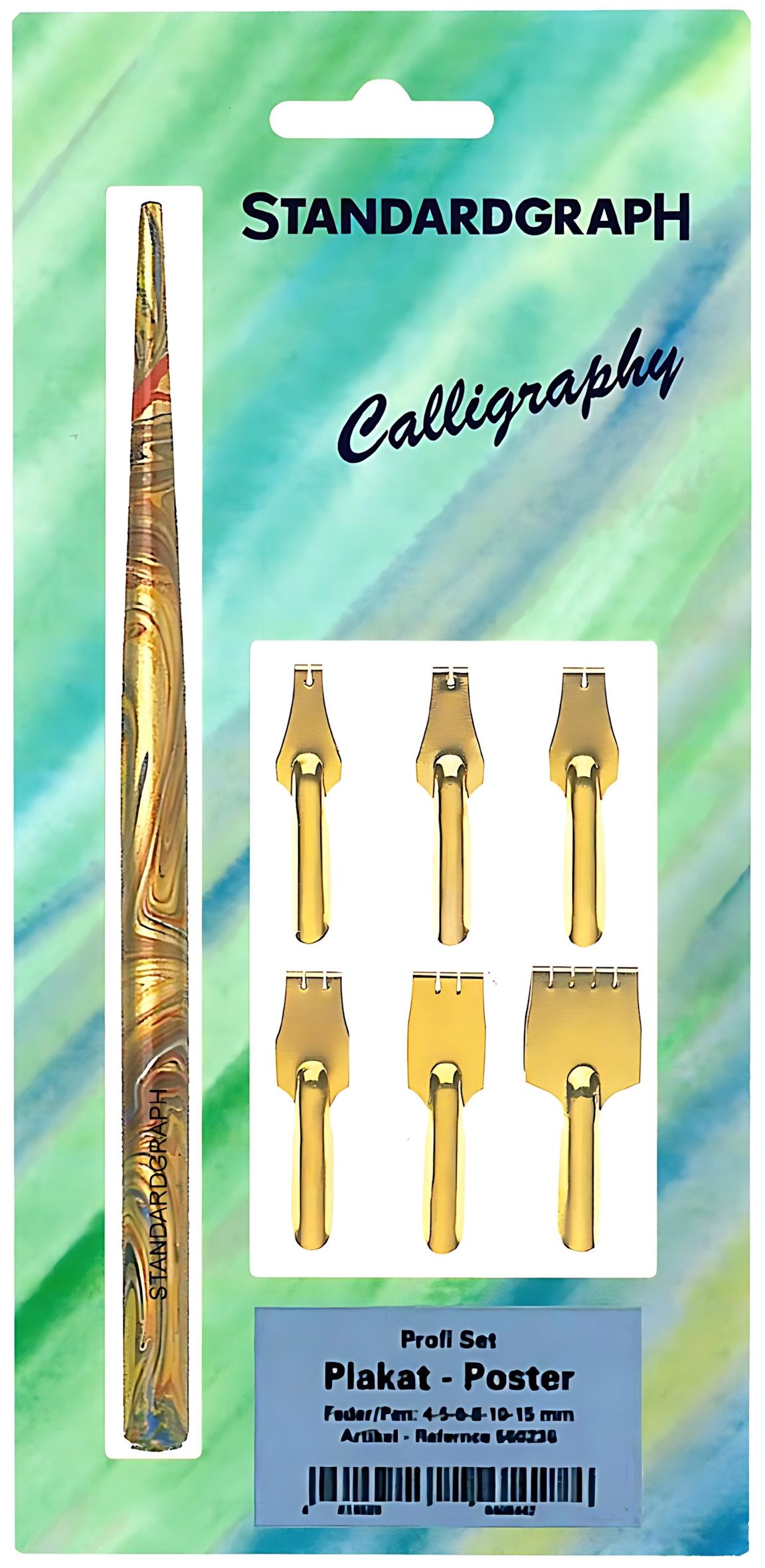 STANDARDGRAPH Kalligraphie-Stift Standardgraph Plakatfedern Profi-Set 1 Stück