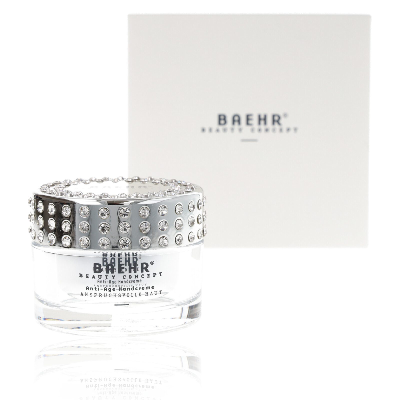 BAEHR BEAUTY CONCEPT Anti-Aging-Creme Baehr Beauty Concept Anti-Age Handcreme im Strasstiegel 50ml mit hochwertigen Wirkstoffen, 1-tlg., sorgt für eine Aufhellung von Altersflecken