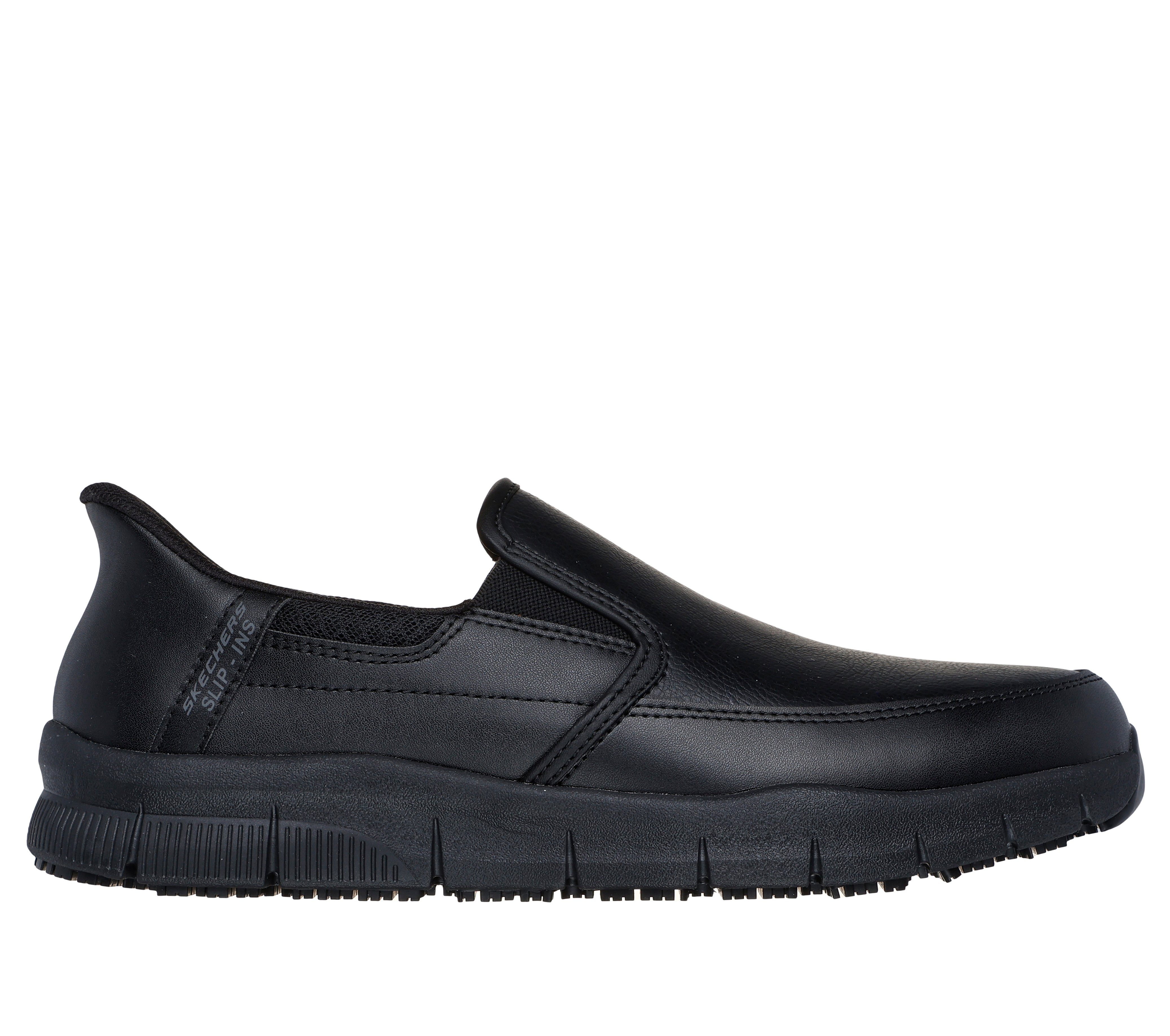Skechers NAMPA-BROXTIN Berufsschuh Slip-on Sneaker, Schlupfschuh für Gastronomie und Pflege