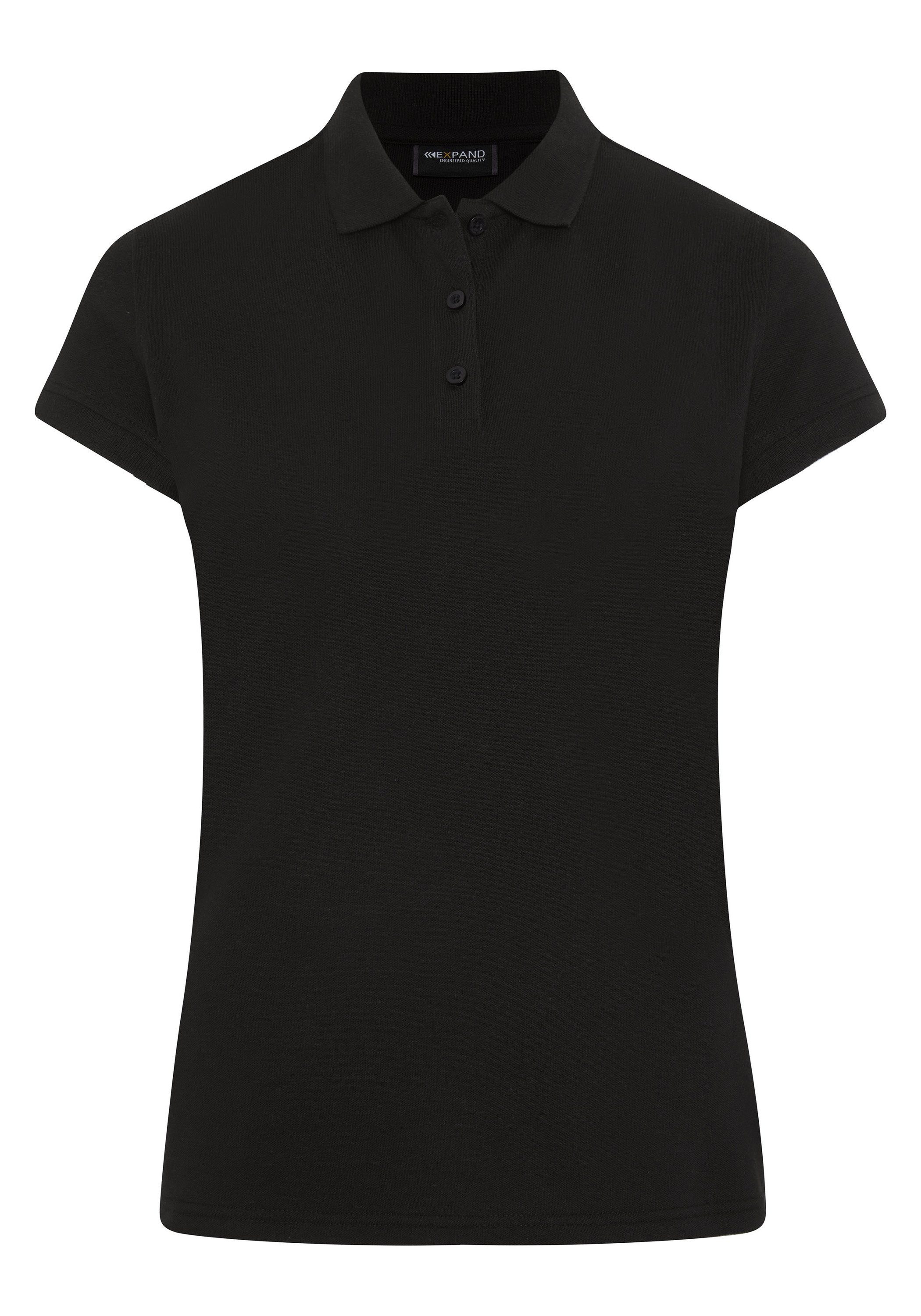 Expand Poloshirt aus strapazierfähigem Material schwarz