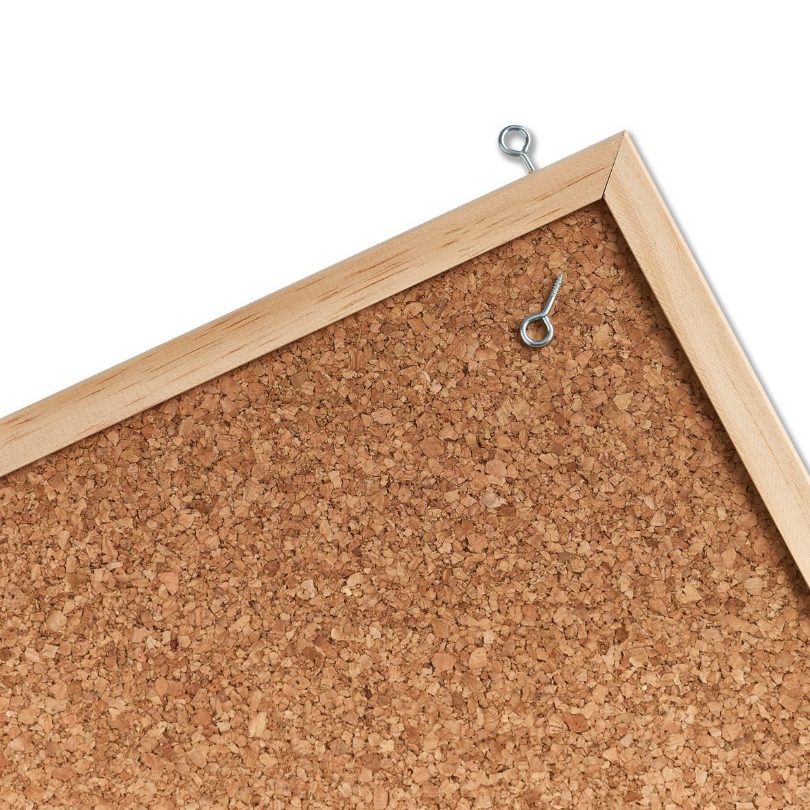 Basera® Pinnwand Pinnwand aus Kork und Kiefernholz, (1-tlg), 30 x 40 cm – Bild 2 von 5